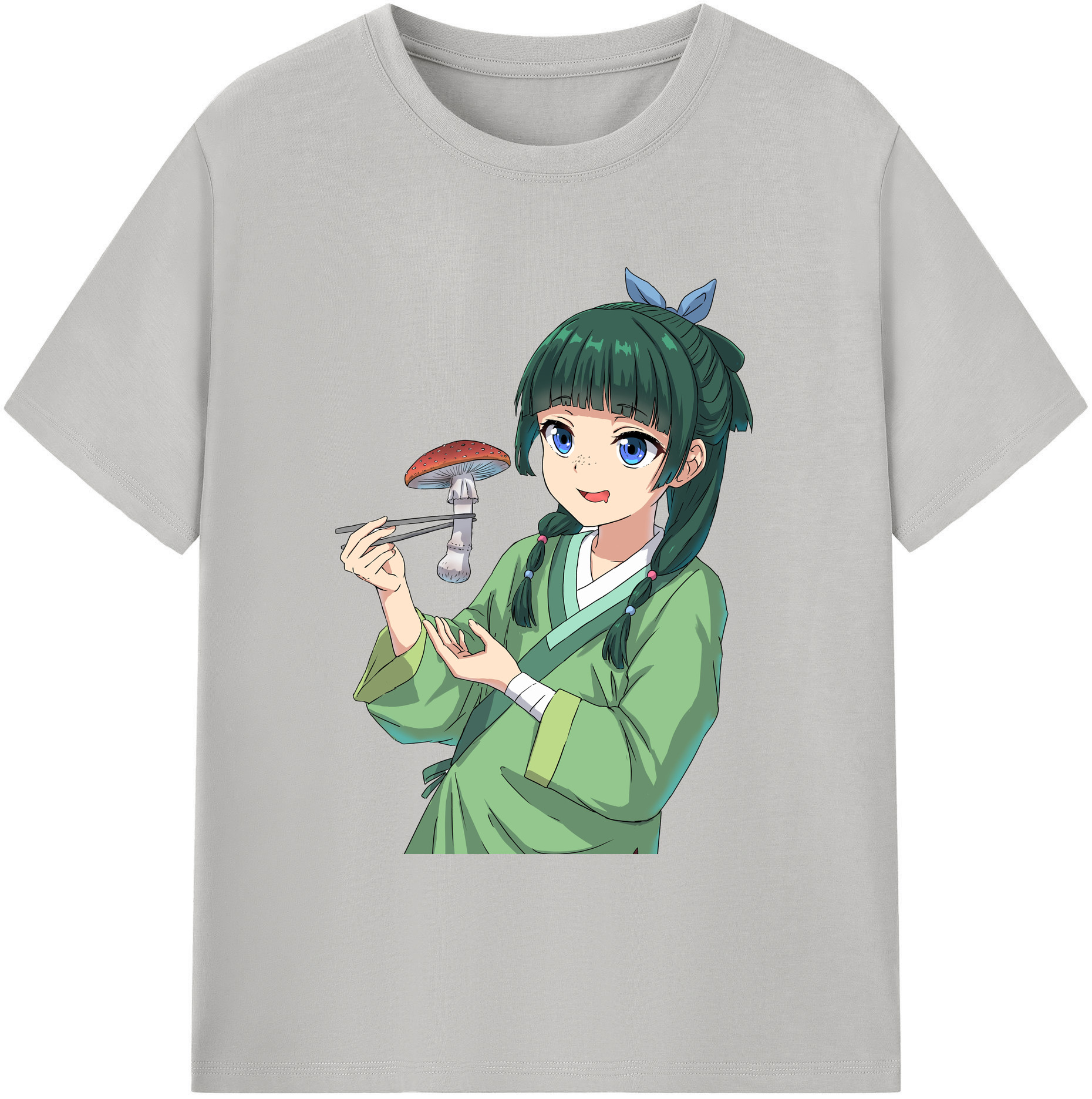 （画像用） 薬屋のひとりごと The Apothecary Diaries 綿100％ メンズ半袖Tシャツ｜肌触りやわらか＆通気性