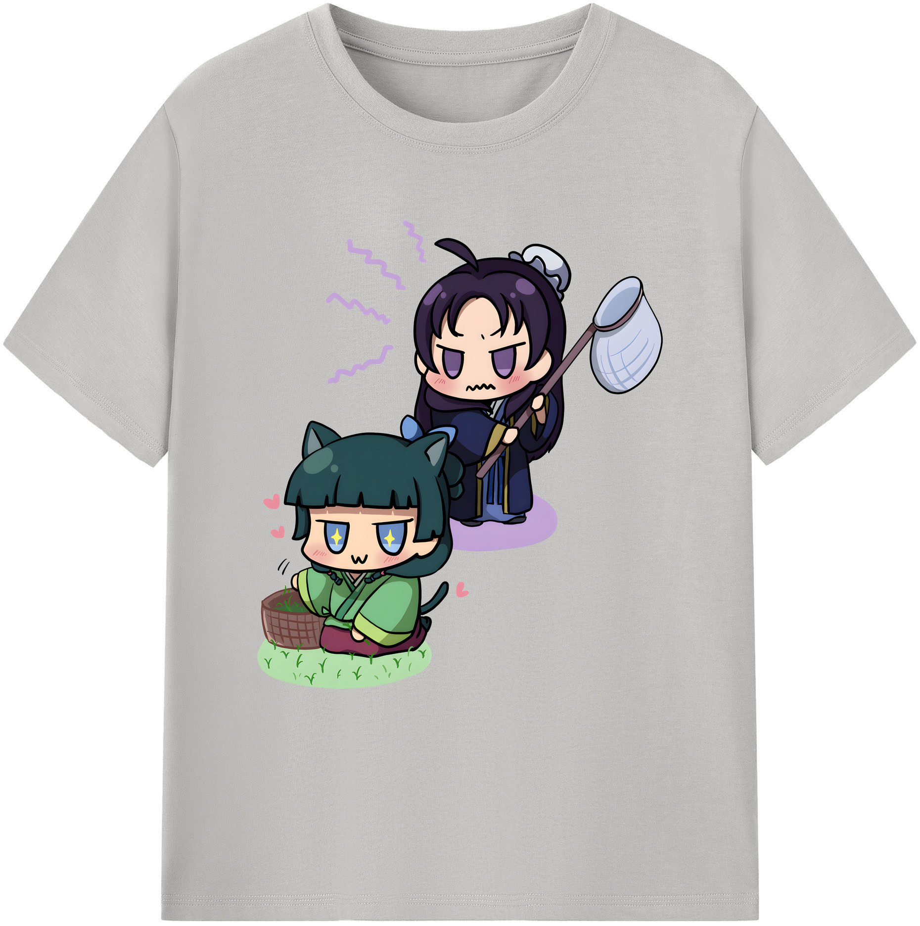 （画像用） 薬屋のひとりごと The Apothecary Diaries 綿100％ メンズ半袖Tシャツ｜肌触りやわらか＆通気性