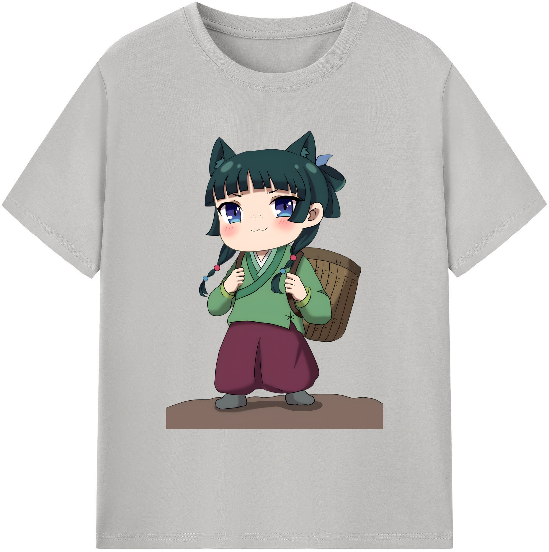 （画像用） 薬屋のひとりごと The Apothecary Diaries 綿100％ メンズ半袖Tシャツ｜肌触りやわらか＆通気性