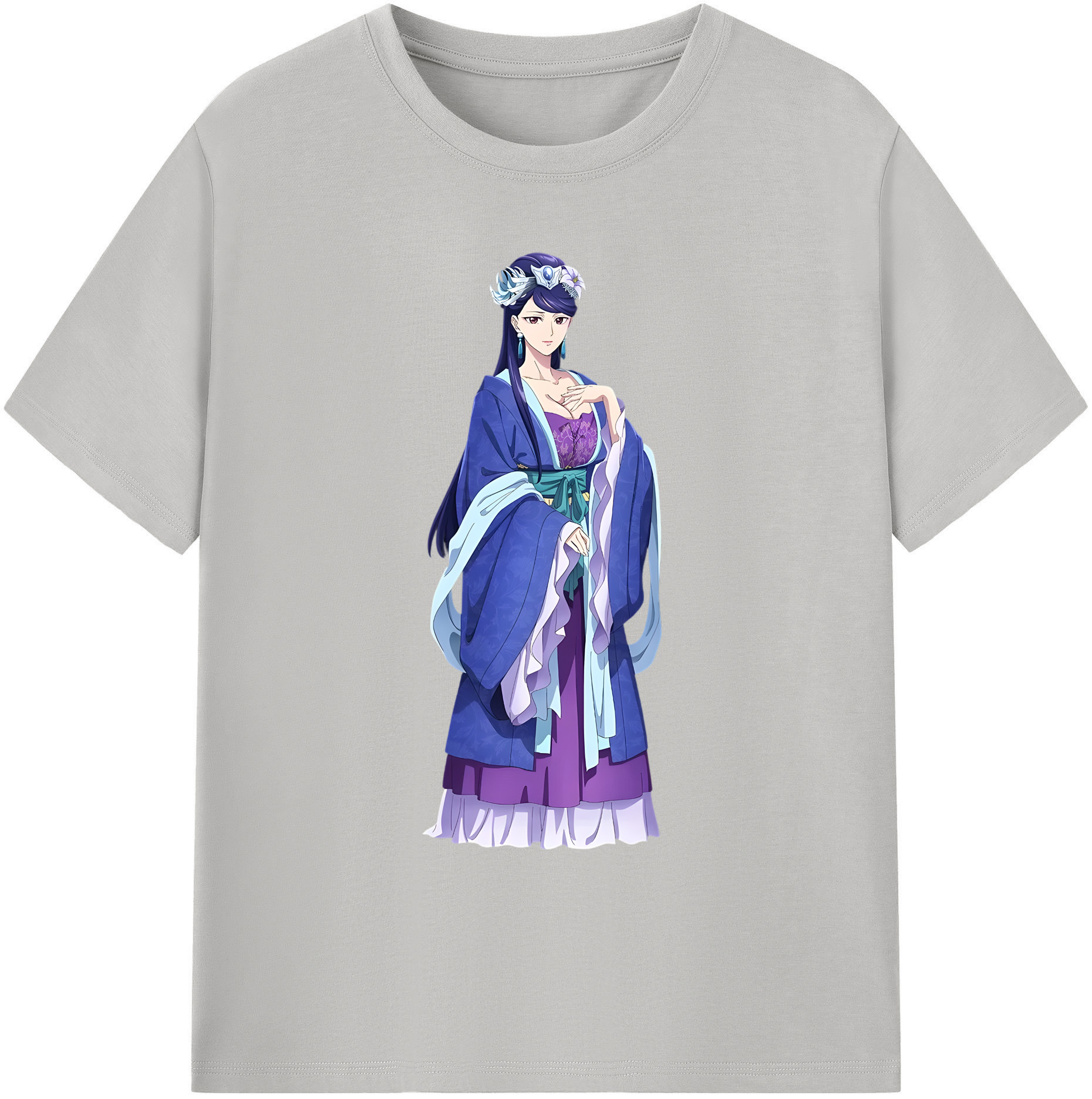 （画像用） 薬屋のひとりごと The Apothecary Diaries 綿100％ メンズ半袖Tシャツ｜肌触りやわらか＆通気性