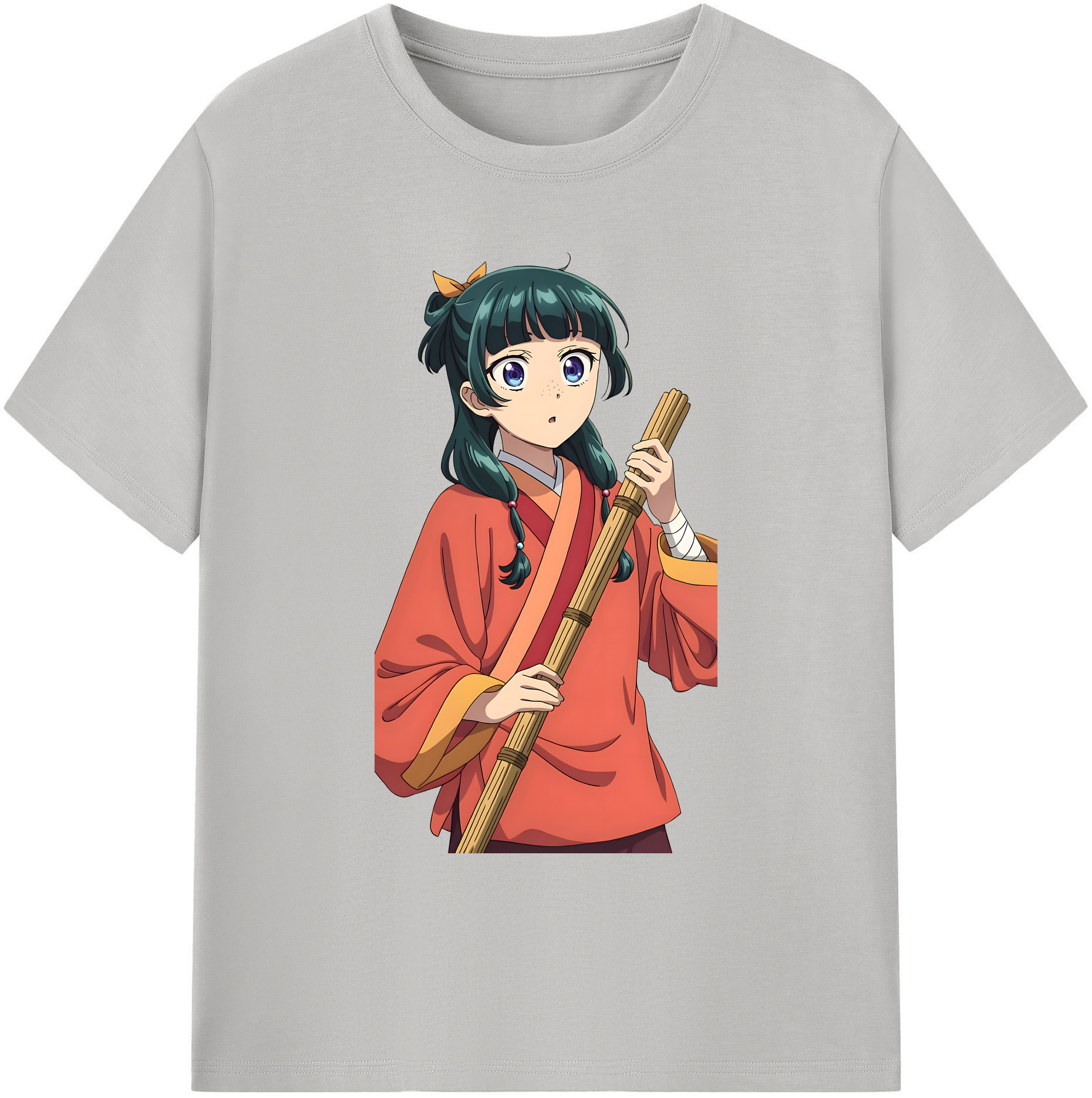 （画像用） 薬屋のひとりごと The Apothecary Diaries 綿100％ メンズ半袖Tシャツ｜肌触りやわらか＆通気性