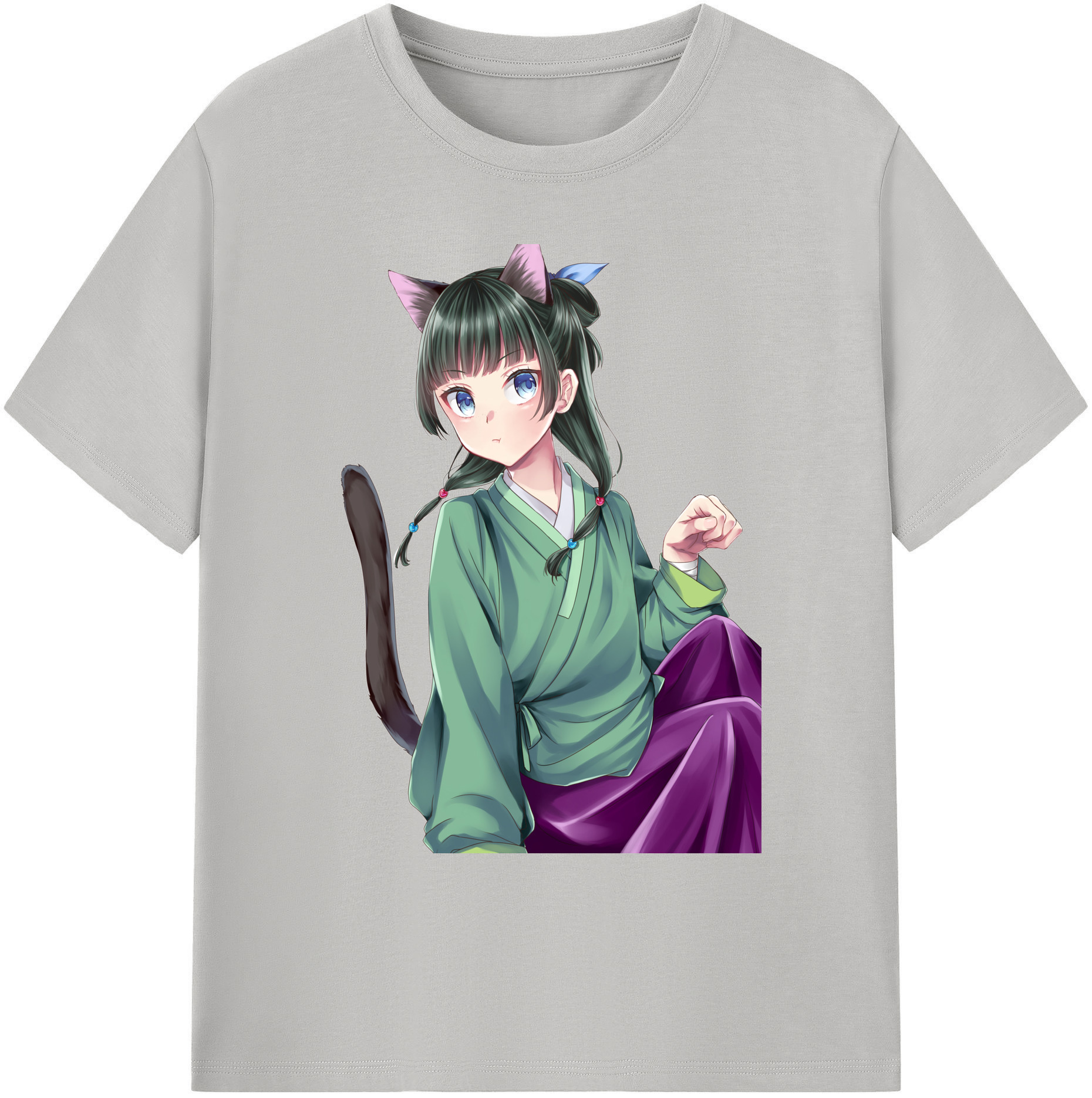 （画像用） 薬屋のひとりごと The Apothecary Diaries 綿100％ メンズ半袖Tシャツ｜肌触りやわらか＆通気性