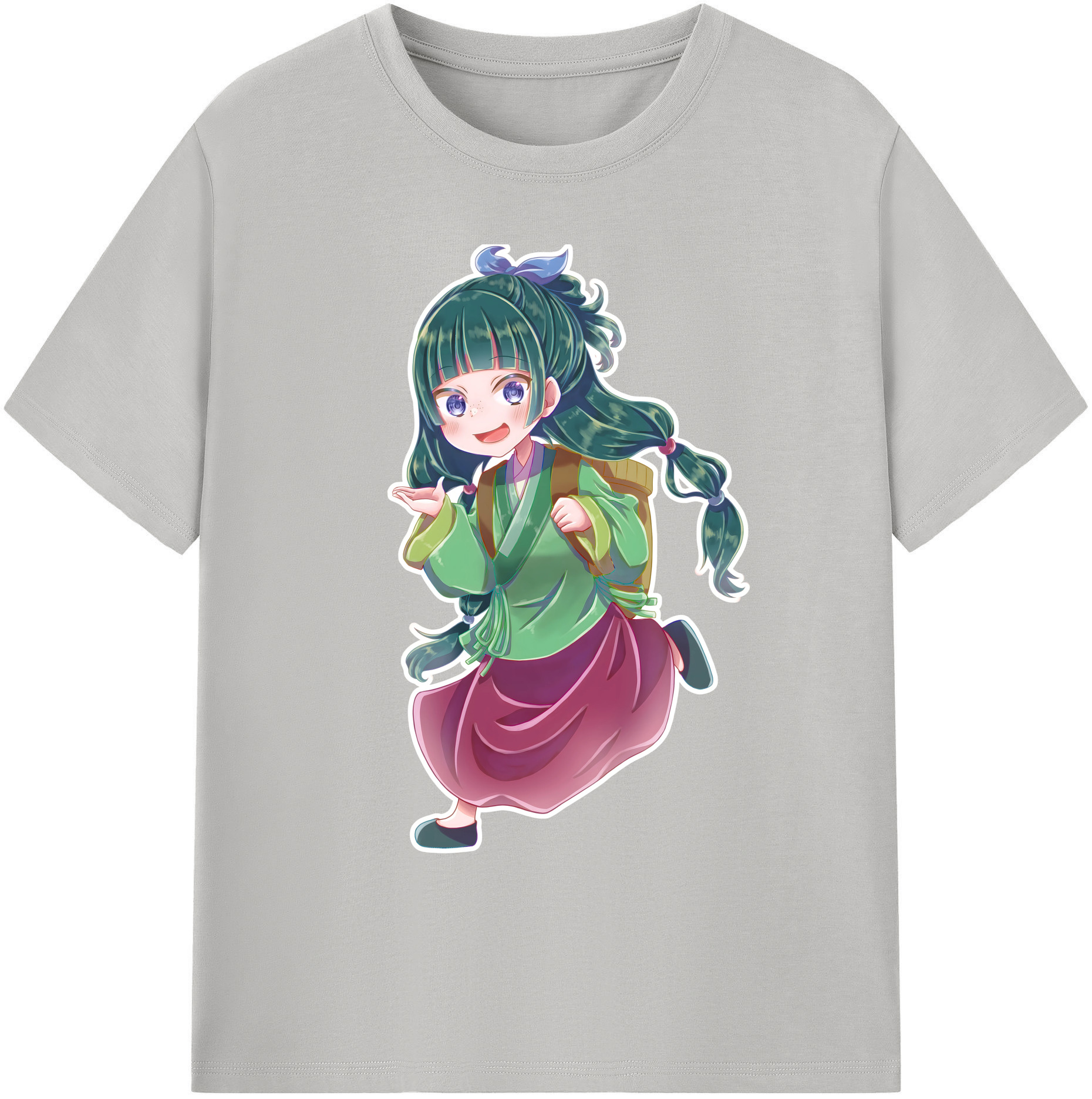（画像用） 薬屋のひとりごと The Apothecary Diaries 綿100％ メンズ半袖Tシャツ｜肌触りやわらか＆通気性