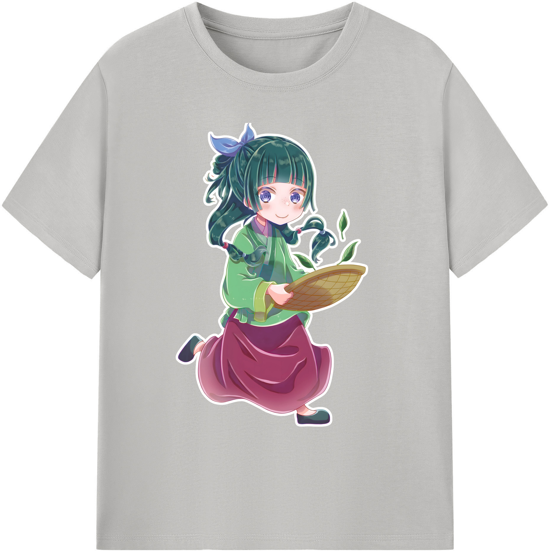（画像用） 薬屋のひとりごと The Apothecary Diaries 綿100％ メンズ半袖Tシャツ｜肌触りやわらか＆通気性