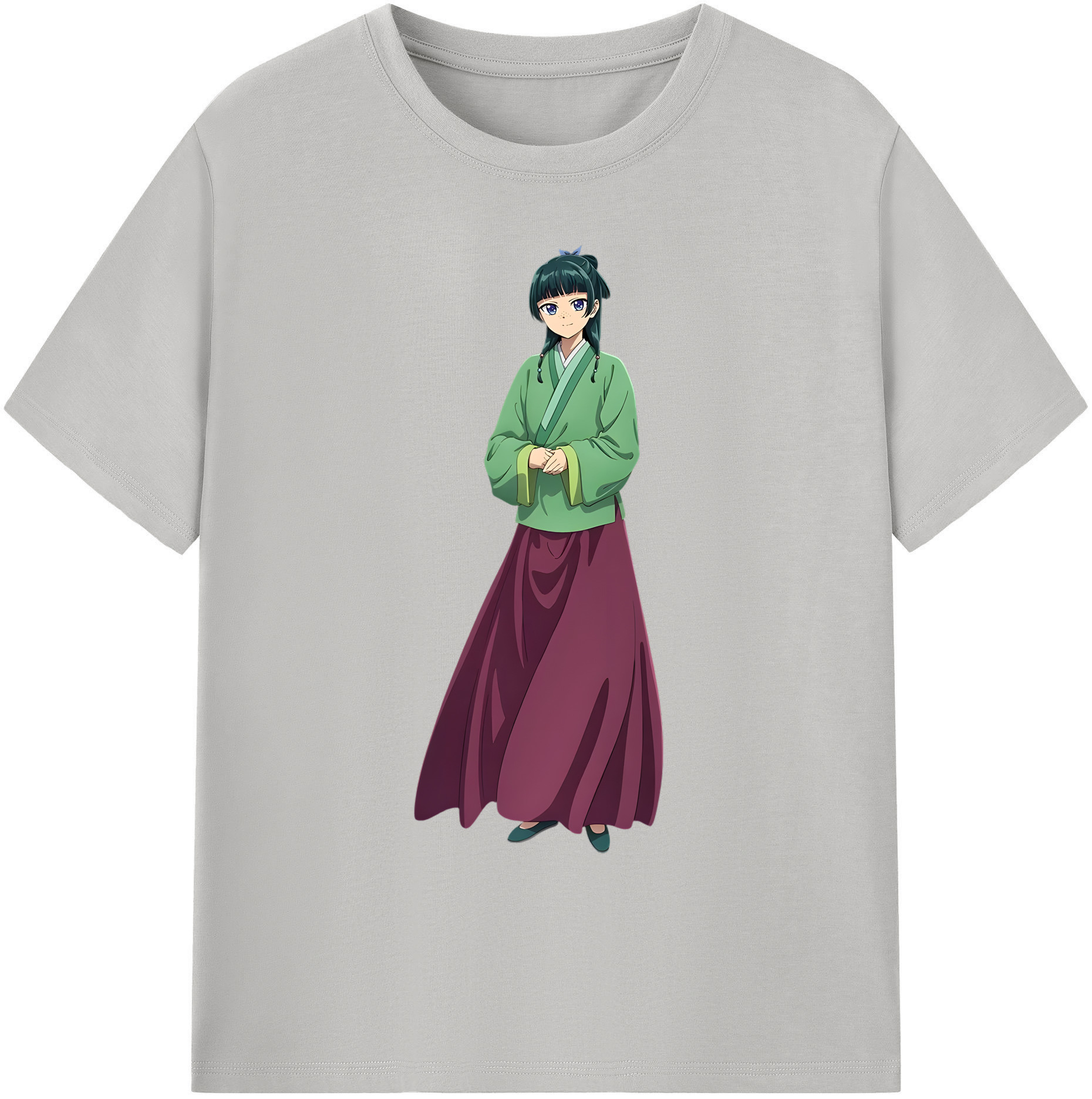 （画像用） 薬屋のひとりごと The Apothecary Diaries 綿100％ メンズ半袖Tシャツ｜肌触りやわらか＆通気性