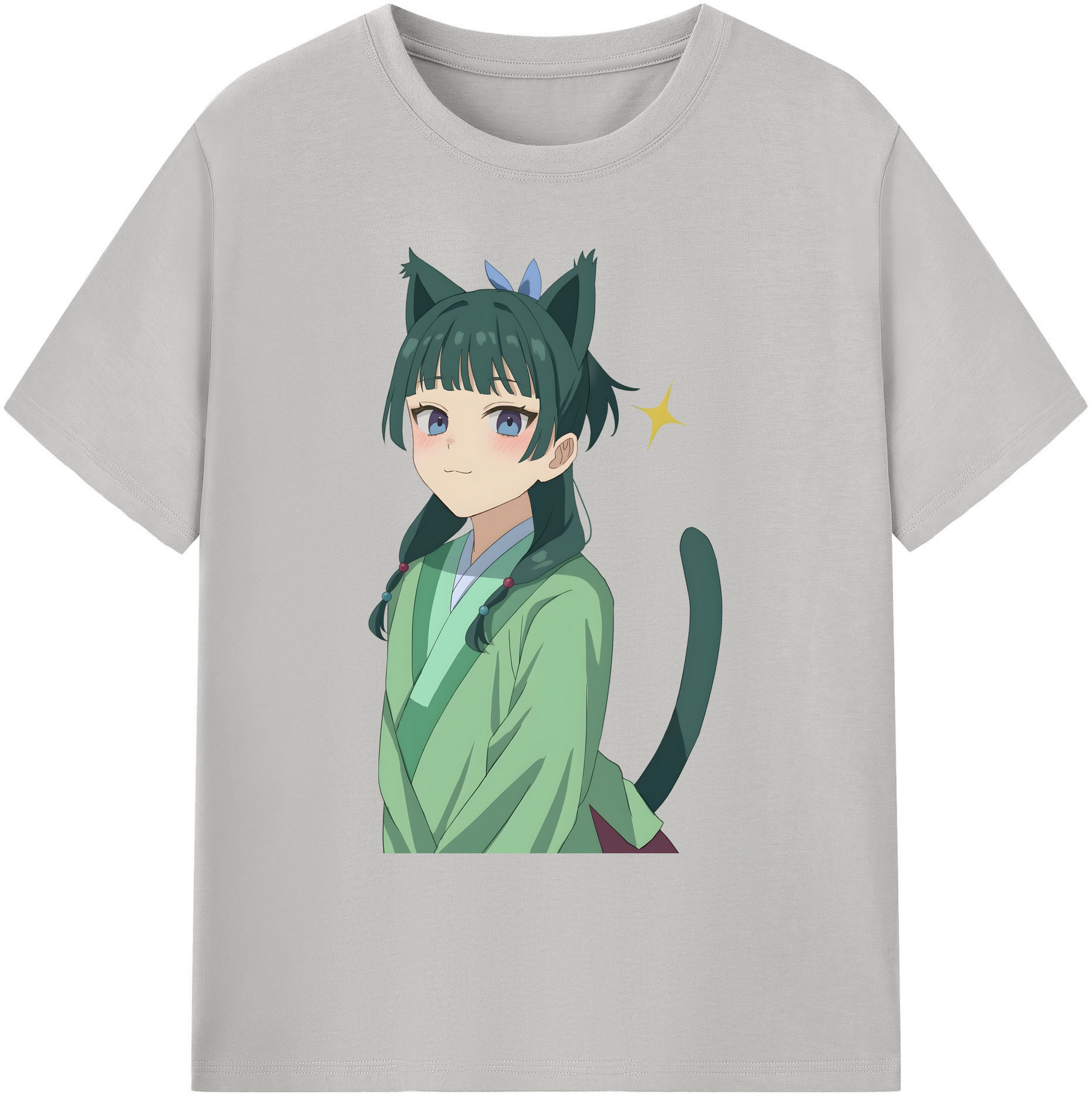 （画像用） 薬屋のひとりごと The Apothecary Diaries 綿100％ メンズ半袖Tシャツ｜肌触りやわらか＆通気性