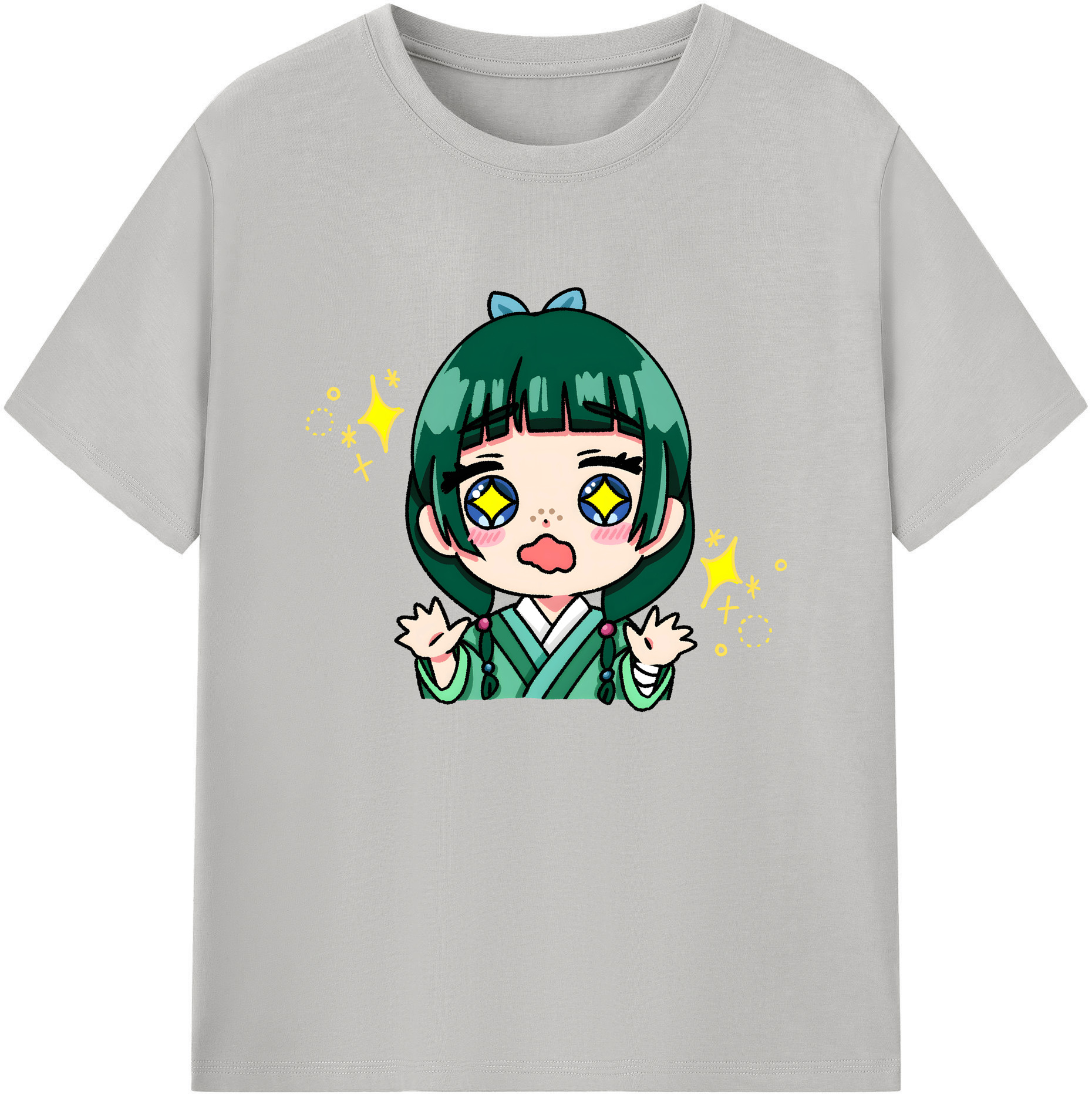 （画像用） 薬屋のひとりごと The Apothecary Diaries 綿100％ メンズ半袖Tシャツ｜肌触りやわらか＆通気性