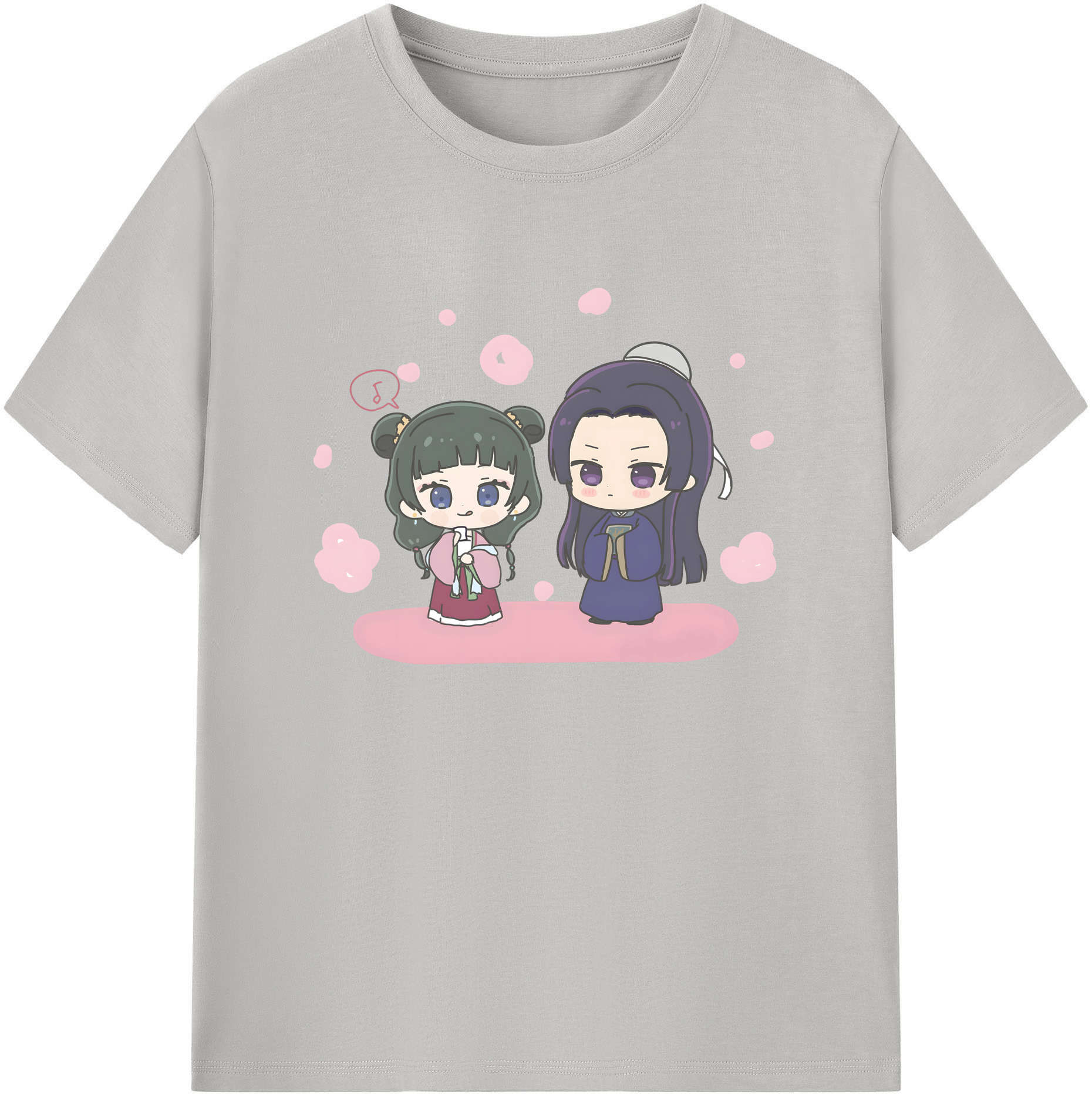 （画像用） 薬屋のひとりごと The Apothecary Diaries 綿100％ メンズ半袖Tシャツ｜肌触りやわらか＆通気性