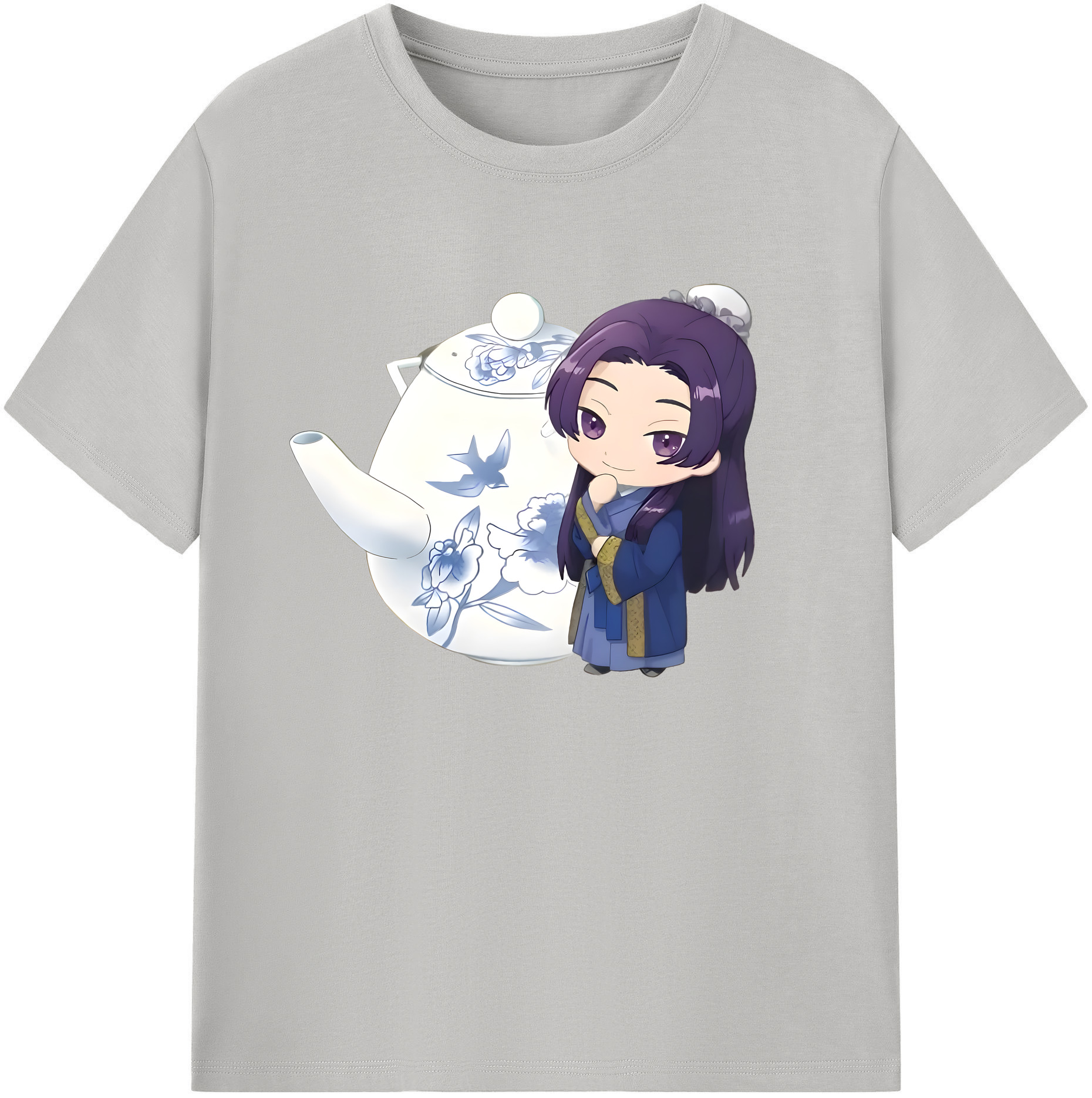 （画像用） 薬屋のひとりごと The Apothecary Diaries 綿100％ メンズ半袖Tシャツ｜肌触りやわらか＆通気性