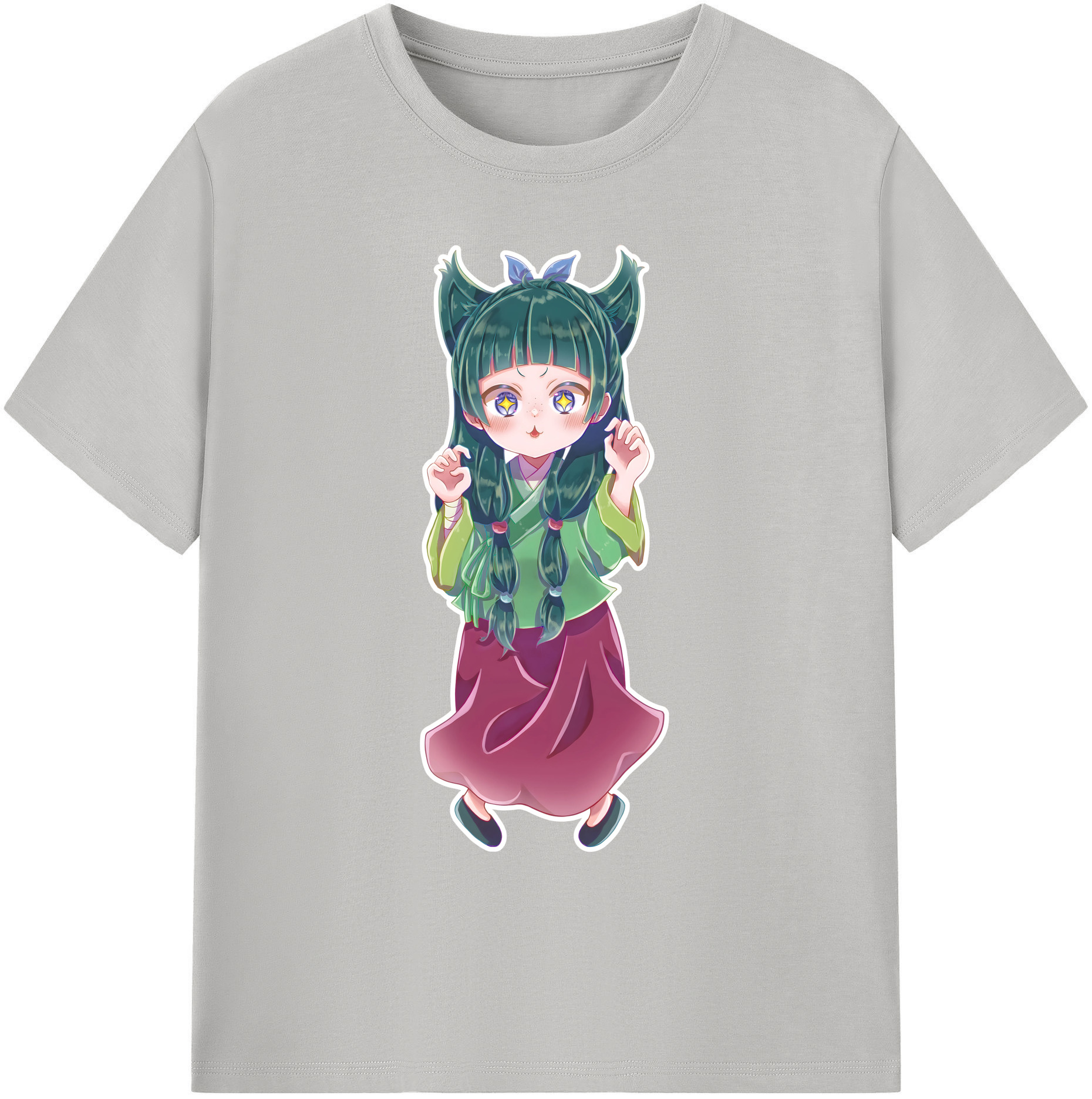 （画像用） 薬屋のひとりごと The Apothecary Diaries 綿100％ メンズ半袖Tシャツ｜肌触りやわらか＆通気性
