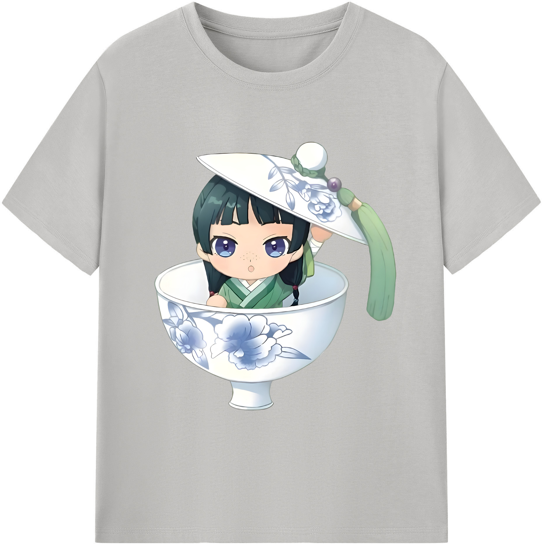 （画像用） 薬屋のひとりごと The Apothecary Diaries 綿100％ メンズ半袖Tシャツ｜肌触りやわらか＆通気性
