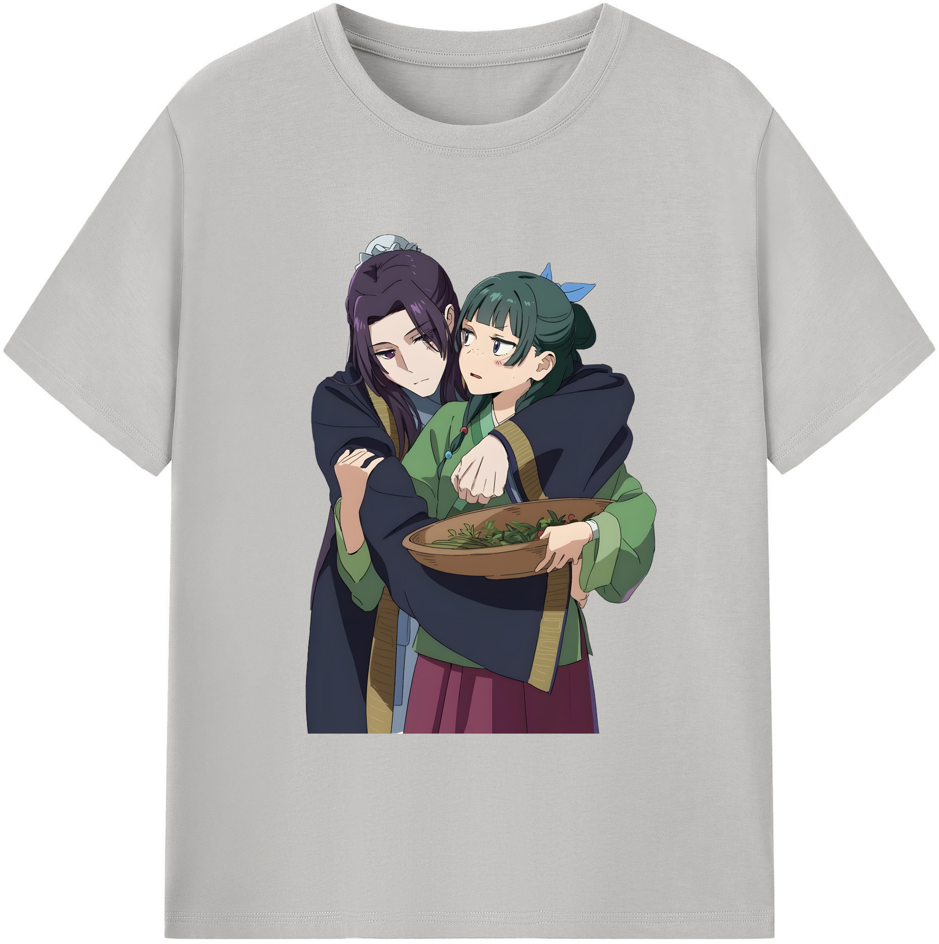 （画像用） 薬屋のひとりごと The Apothecary Diaries 綿100％ メンズ半袖Tシャツ｜肌触りやわらか＆通気性