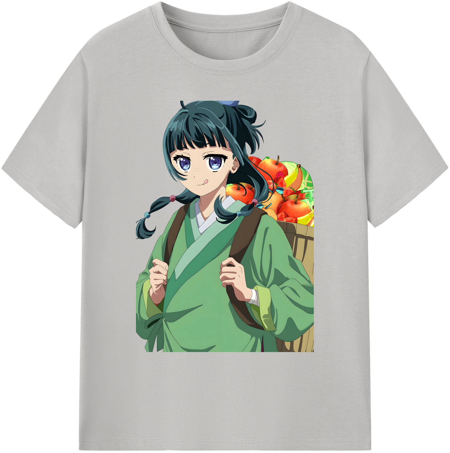 （画像用） 薬屋のひとりごと The Apothecary Diaries 綿100％ メンズ半袖Tシャツ｜肌触りやわらか＆通気性