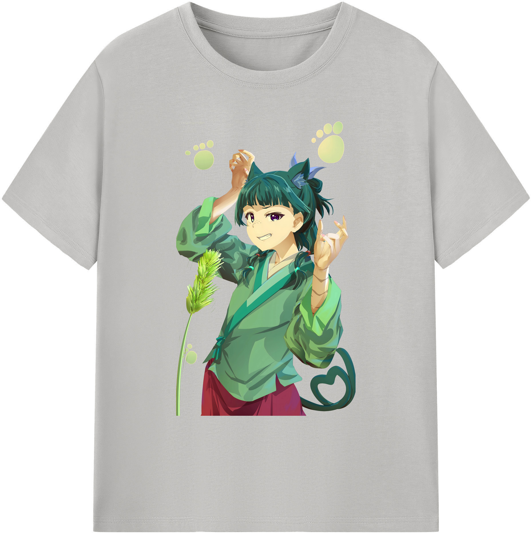 （画像用） 薬屋のひとりごと The Apothecary Diaries 綿100％ メンズ半袖Tシャツ｜肌触りやわらか＆通気性