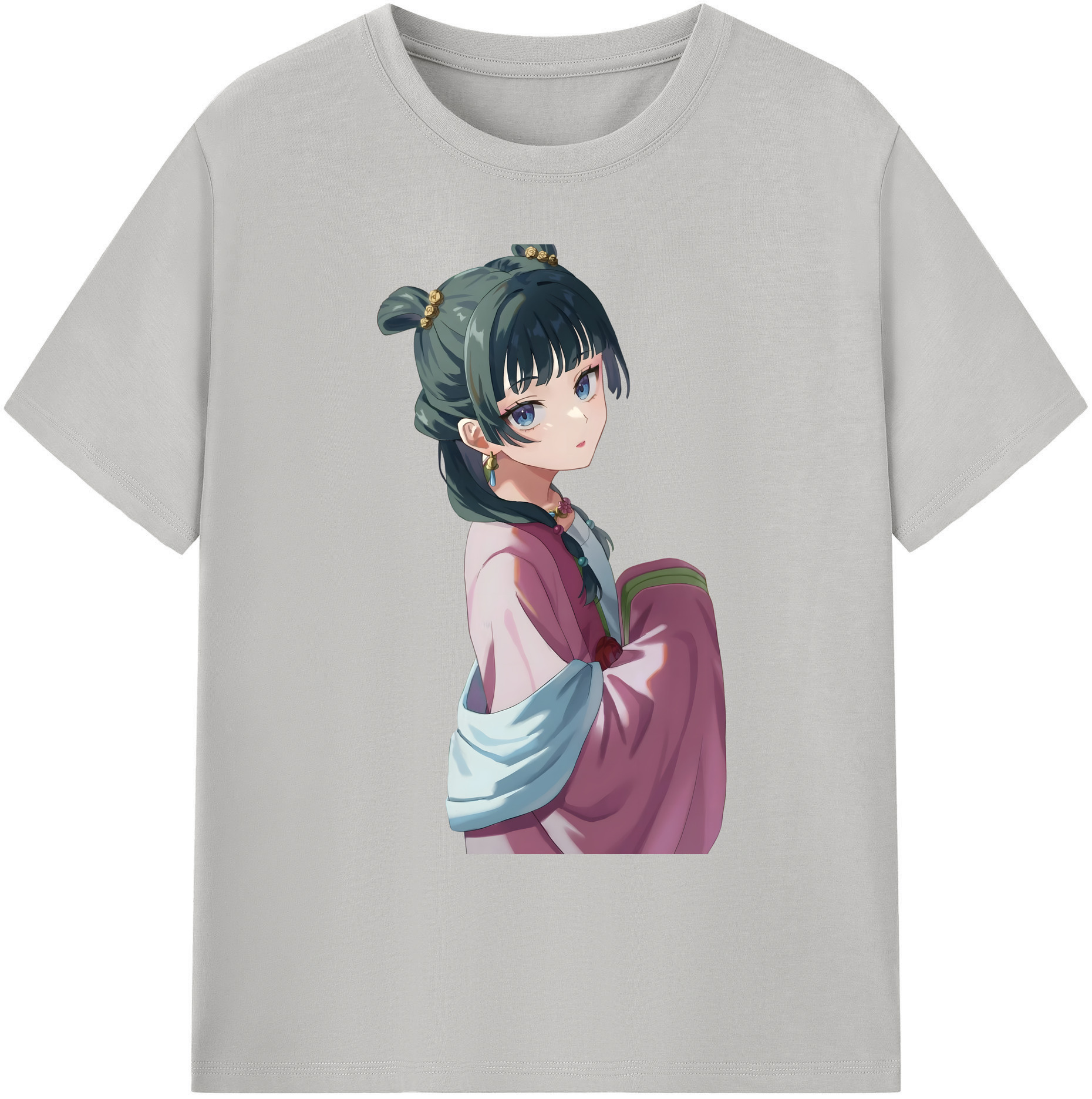 （画像用） 薬屋のひとりごと The Apothecary Diaries 綿100％ メンズ半袖Tシャツ｜肌触りやわらか＆通気性