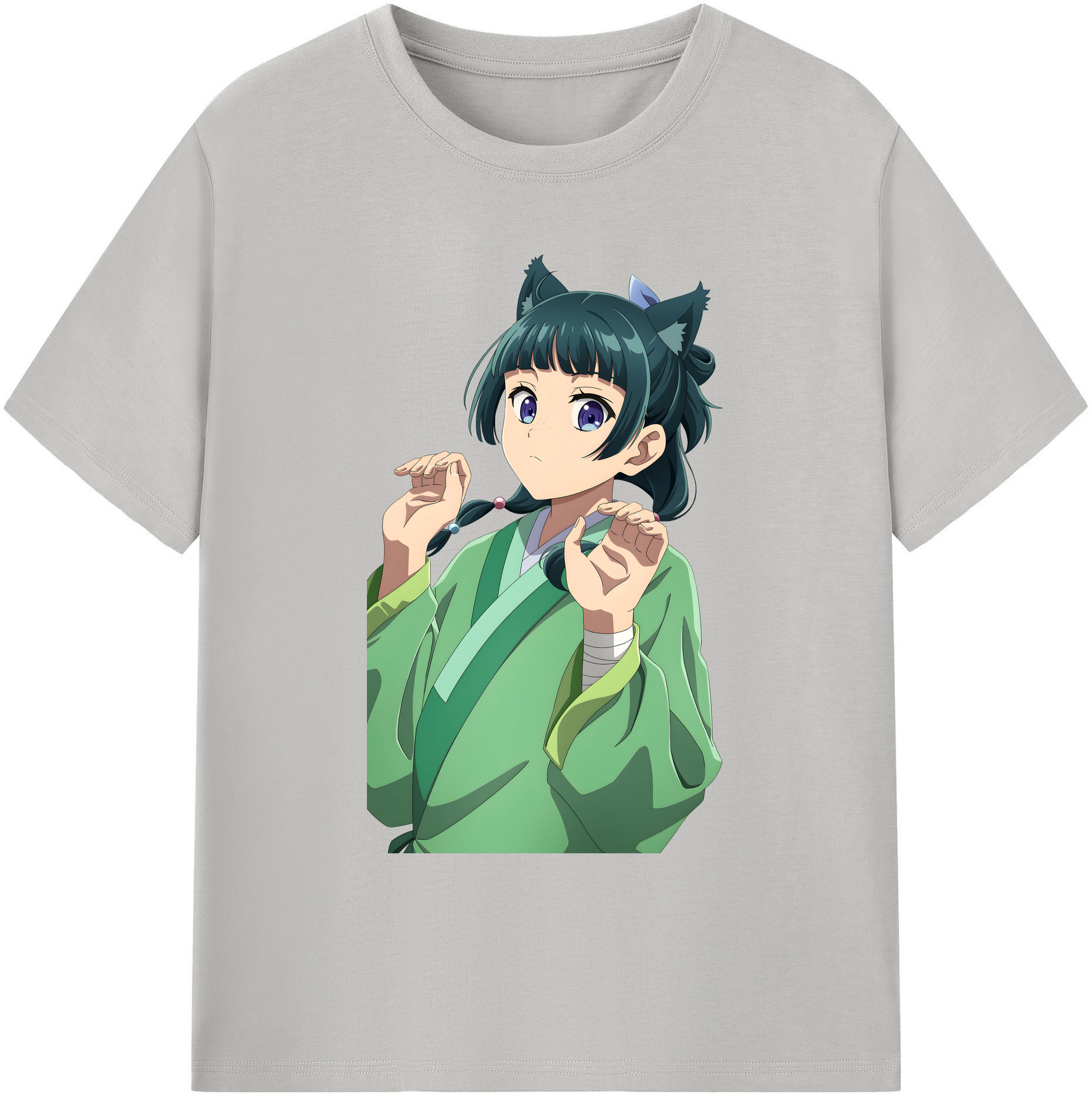 （画像用） 薬屋のひとりごと The Apothecary Diaries 綿100％ メンズ半袖Tシャツ｜肌触りやわらか＆通気性