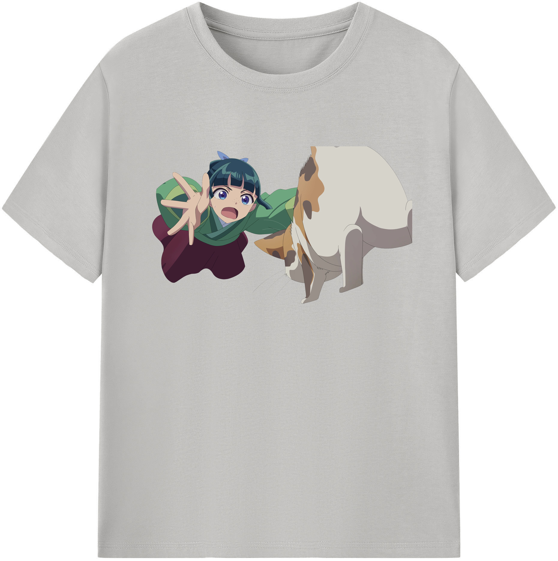 （画像用） 薬屋のひとりごと The Apothecary Diaries 綿100％ メンズ半袖Tシャツ｜肌触りやわらか＆通気性