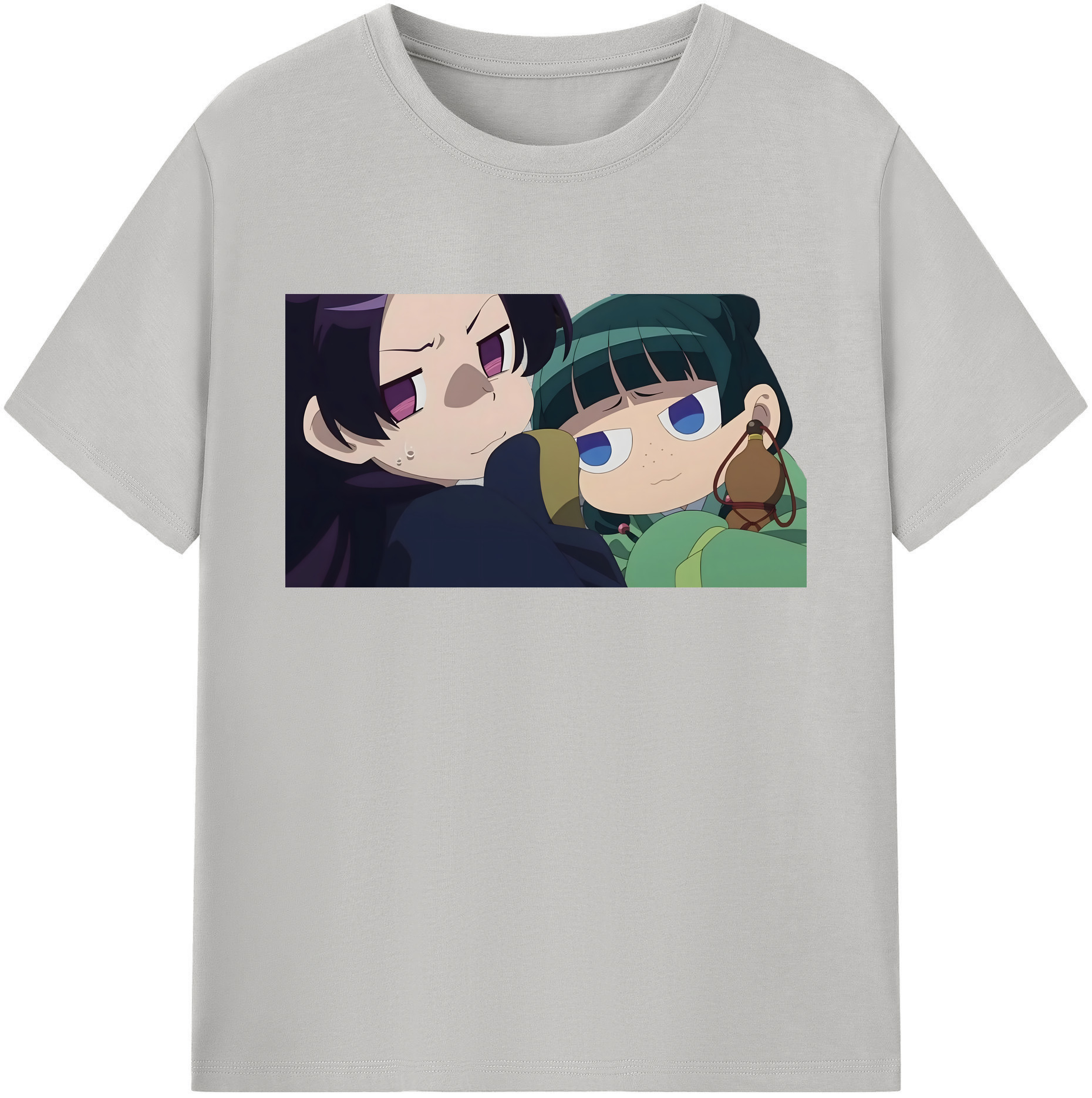 （画像用） 薬屋のひとりごと The Apothecary Diaries 綿100％ メンズ半袖Tシャツ｜肌触りやわらか＆通気性