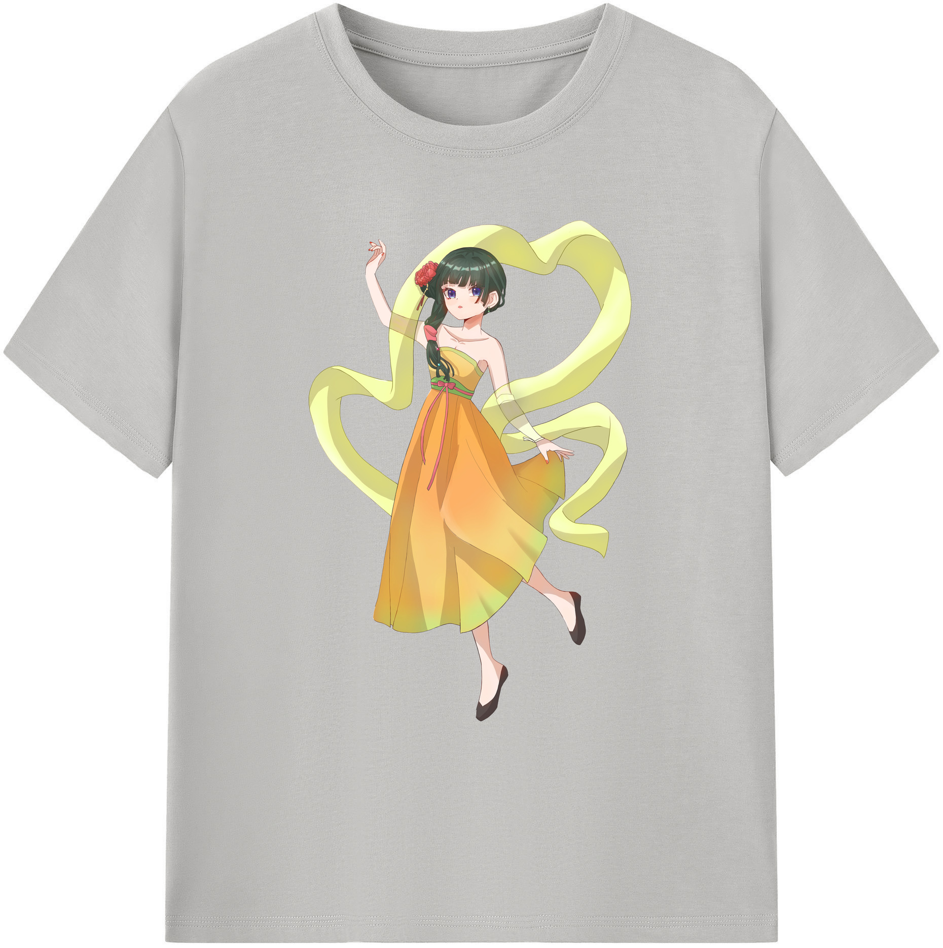 （画像用） 薬屋のひとりごと The Apothecary Diaries 綿100％ メンズ半袖Tシャツ｜肌触りやわらか＆通気性