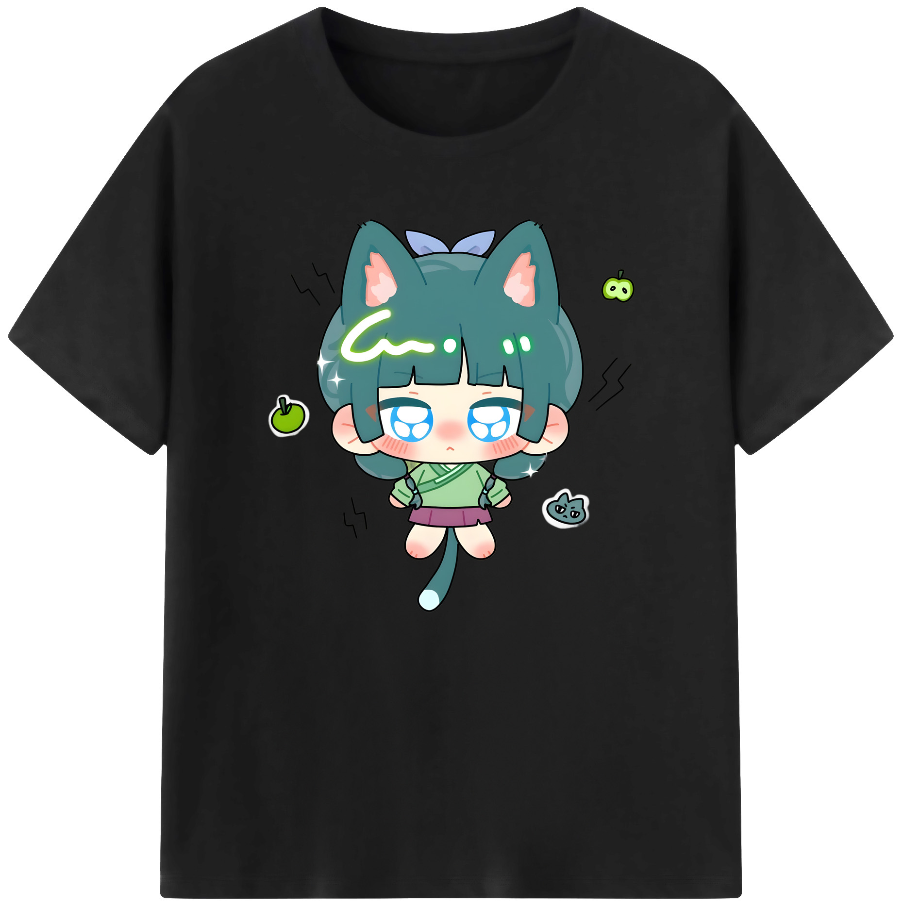 （画像用） 薬屋のひとりごと The Apothecary Diaries 綿100％ メンズ半袖Tシャツ｜肌触りやわらか＆通気性