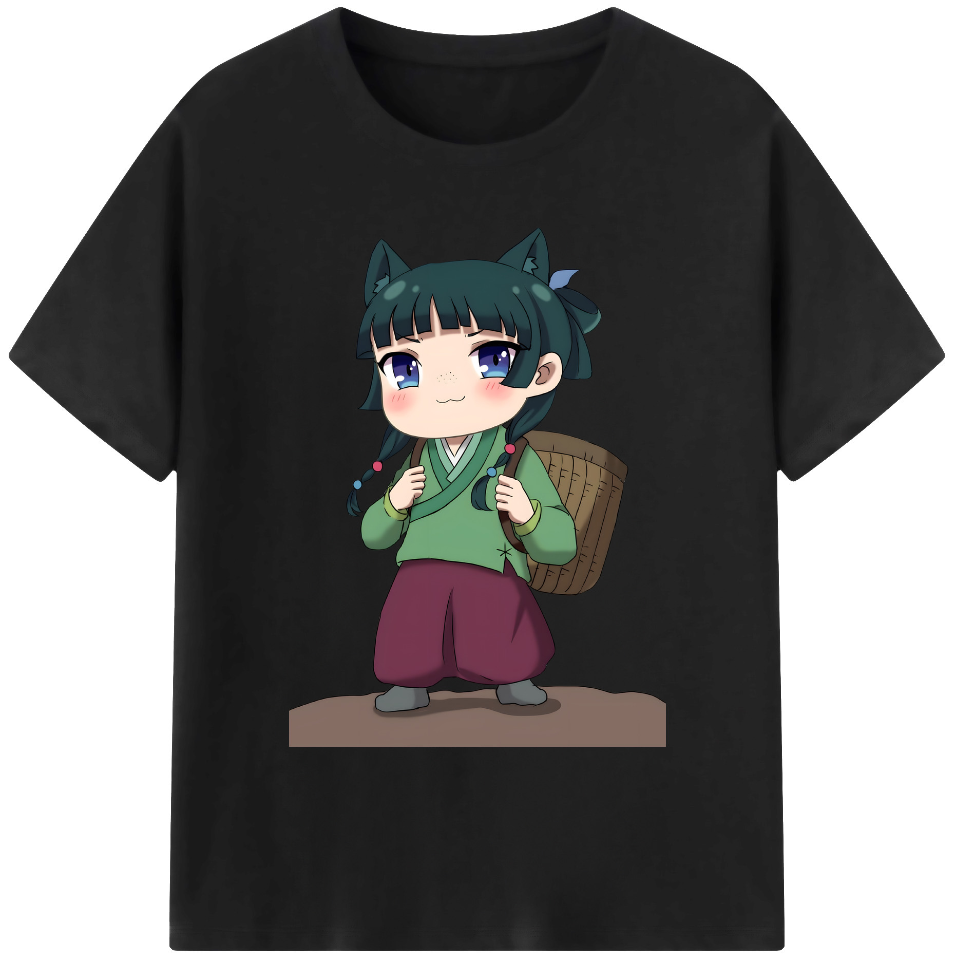 （画像用） 薬屋のひとりごと The Apothecary Diaries 綿100％ メンズ半袖Tシャツ｜肌触りやわらか＆通気性