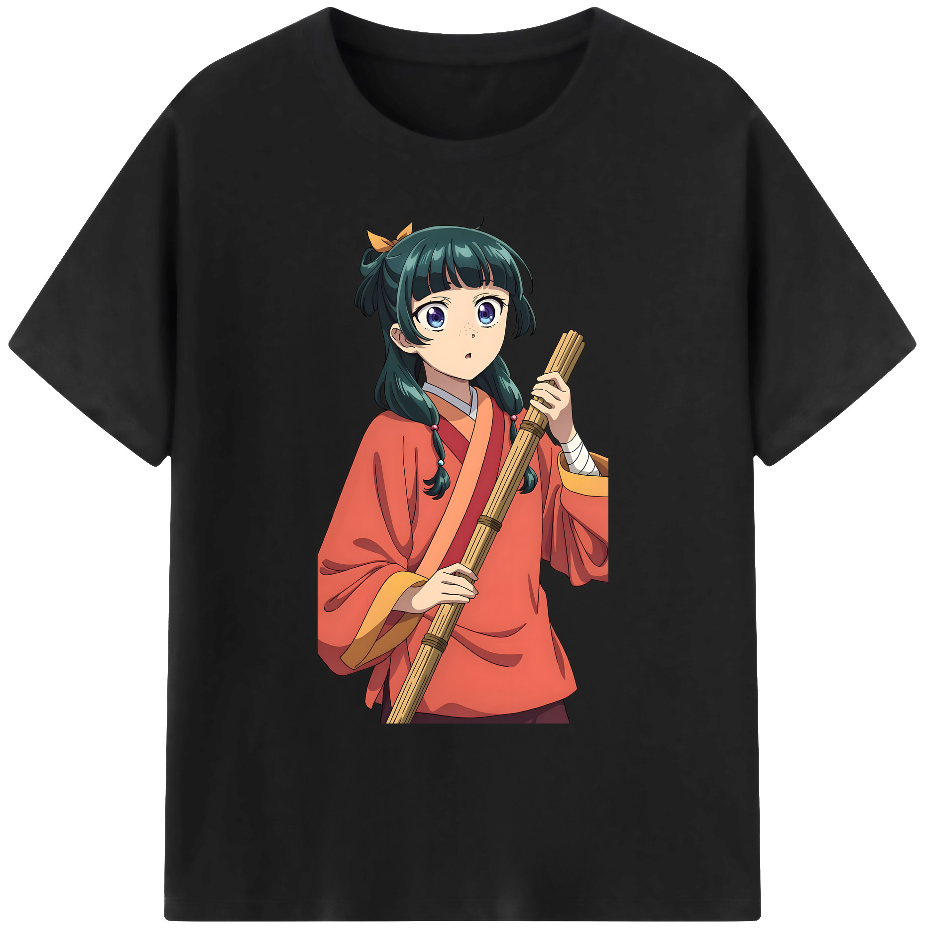 （画像用） 薬屋のひとりごと The Apothecary Diaries 綿100％ メンズ半袖Tシャツ｜肌触りやわらか＆通気性