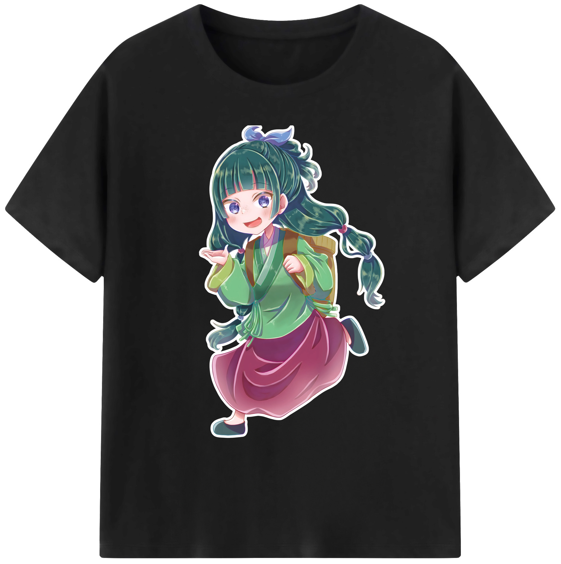 （画像用） 薬屋のひとりごと The Apothecary Diaries 綿100％ メンズ半袖Tシャツ｜肌触りやわらか＆通気性