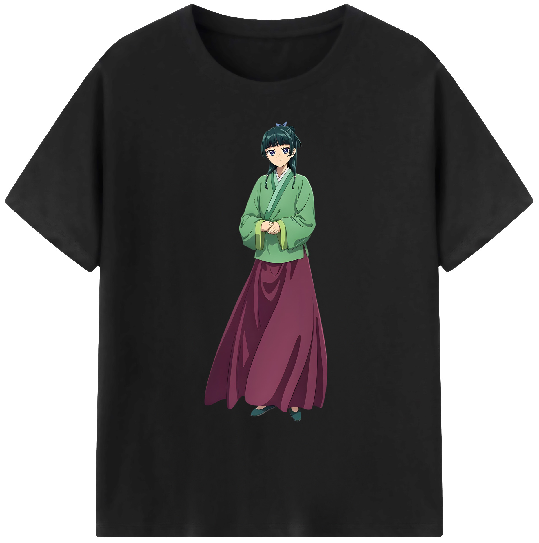（画像用） 薬屋のひとりごと The Apothecary Diaries 綿100％ メンズ半袖Tシャツ｜肌触りやわらか＆通気性