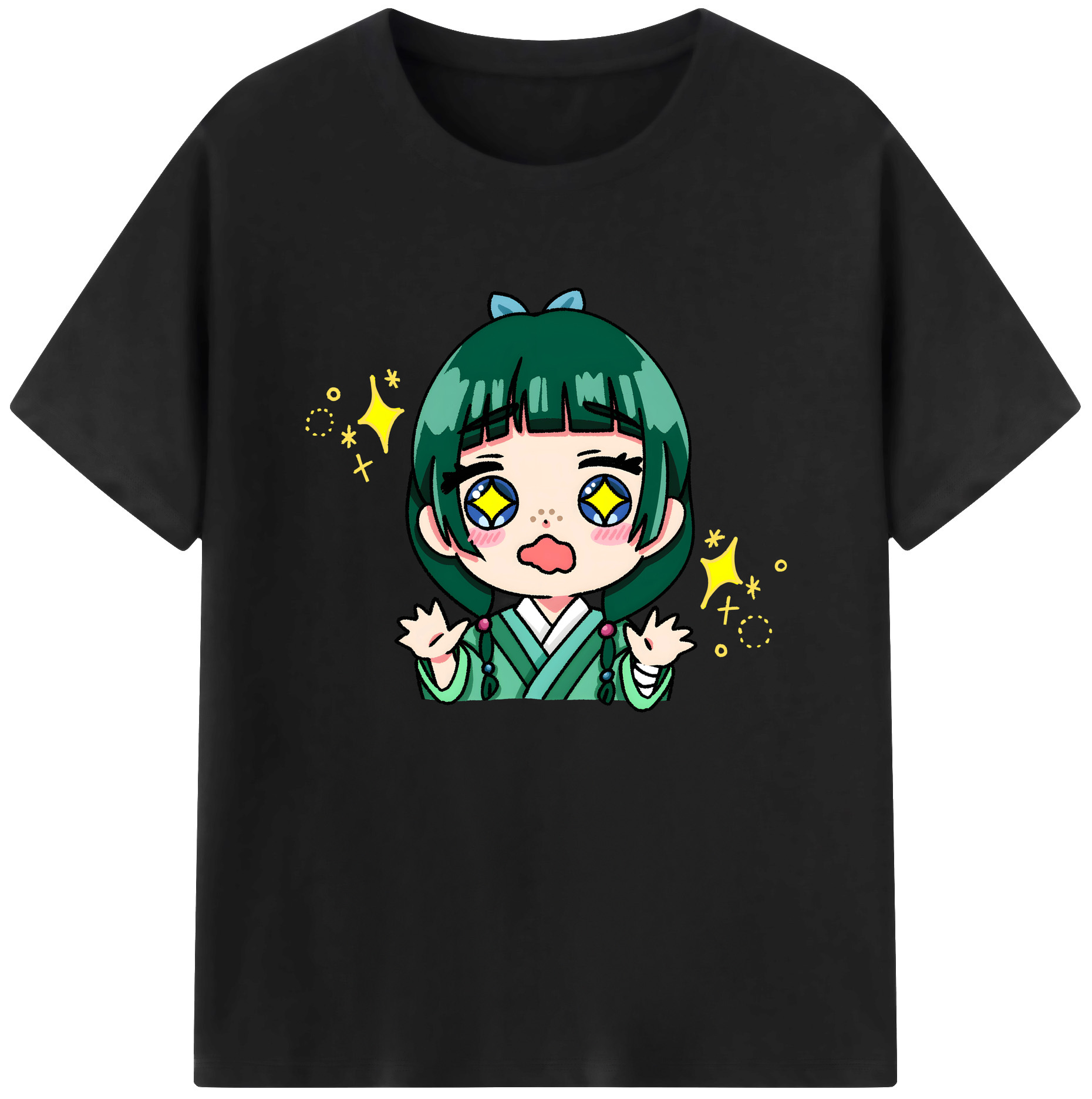 （画像用） 薬屋のひとりごと The Apothecary Diaries 綿100％ メンズ半袖Tシャツ｜肌触りやわらか＆通気性