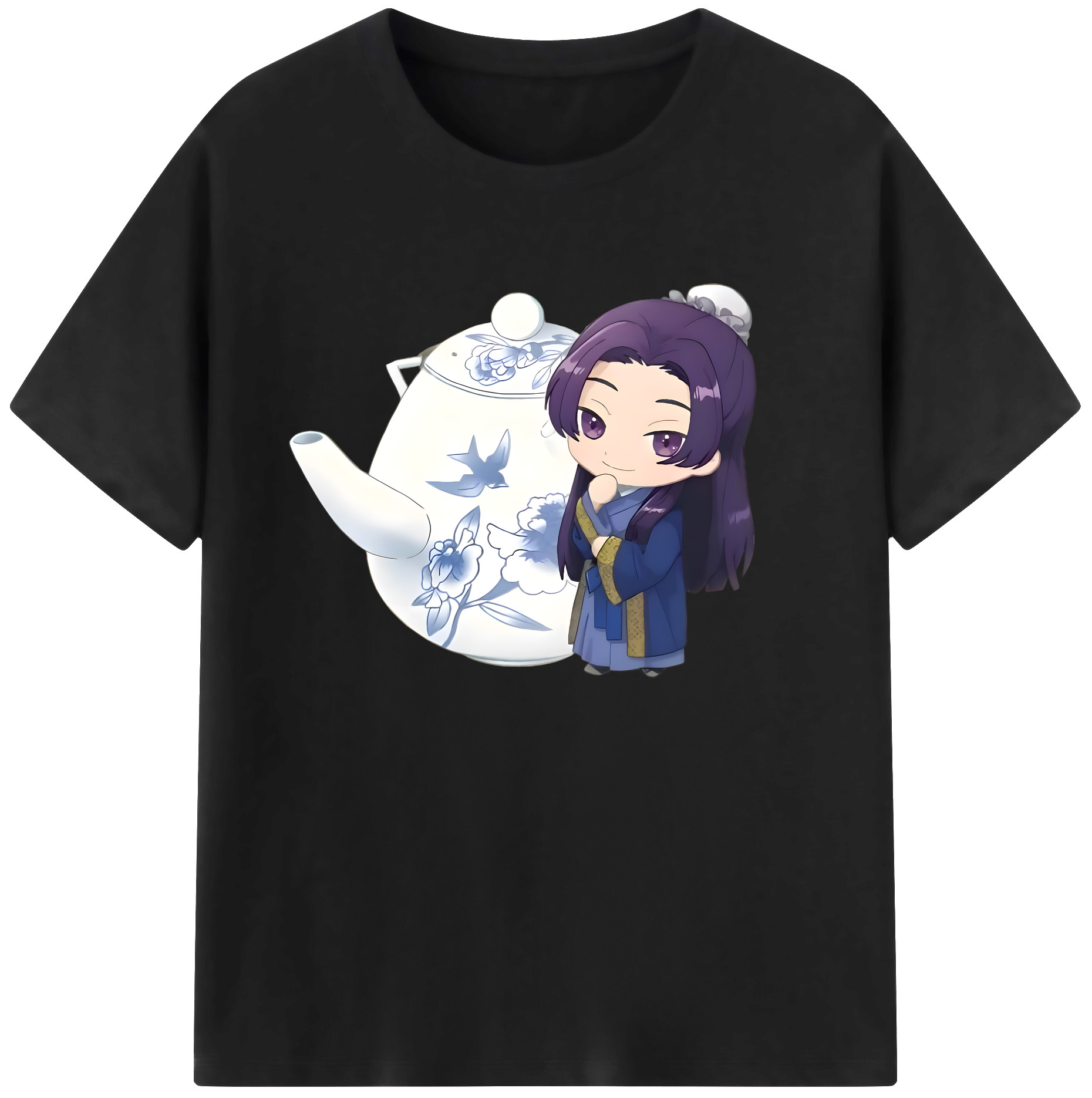 （画像用） 薬屋のひとりごと The Apothecary Diaries 綿100％ メンズ半袖Tシャツ｜肌触りやわらか＆通気性