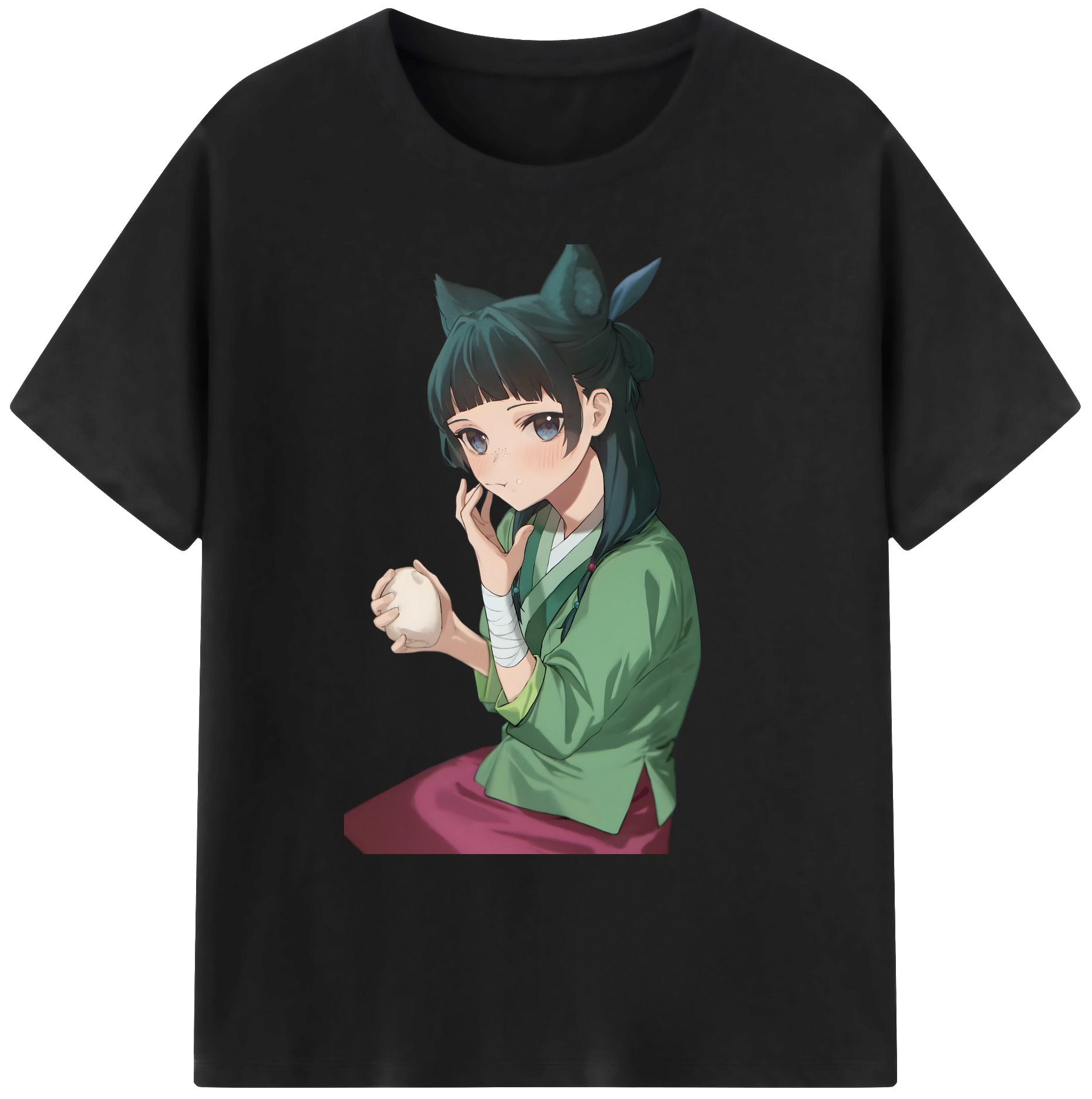（画像用） 薬屋のひとりごと The Apothecary Diaries 綿100％ メンズ半袖Tシャツ｜肌触りやわらか＆通気性