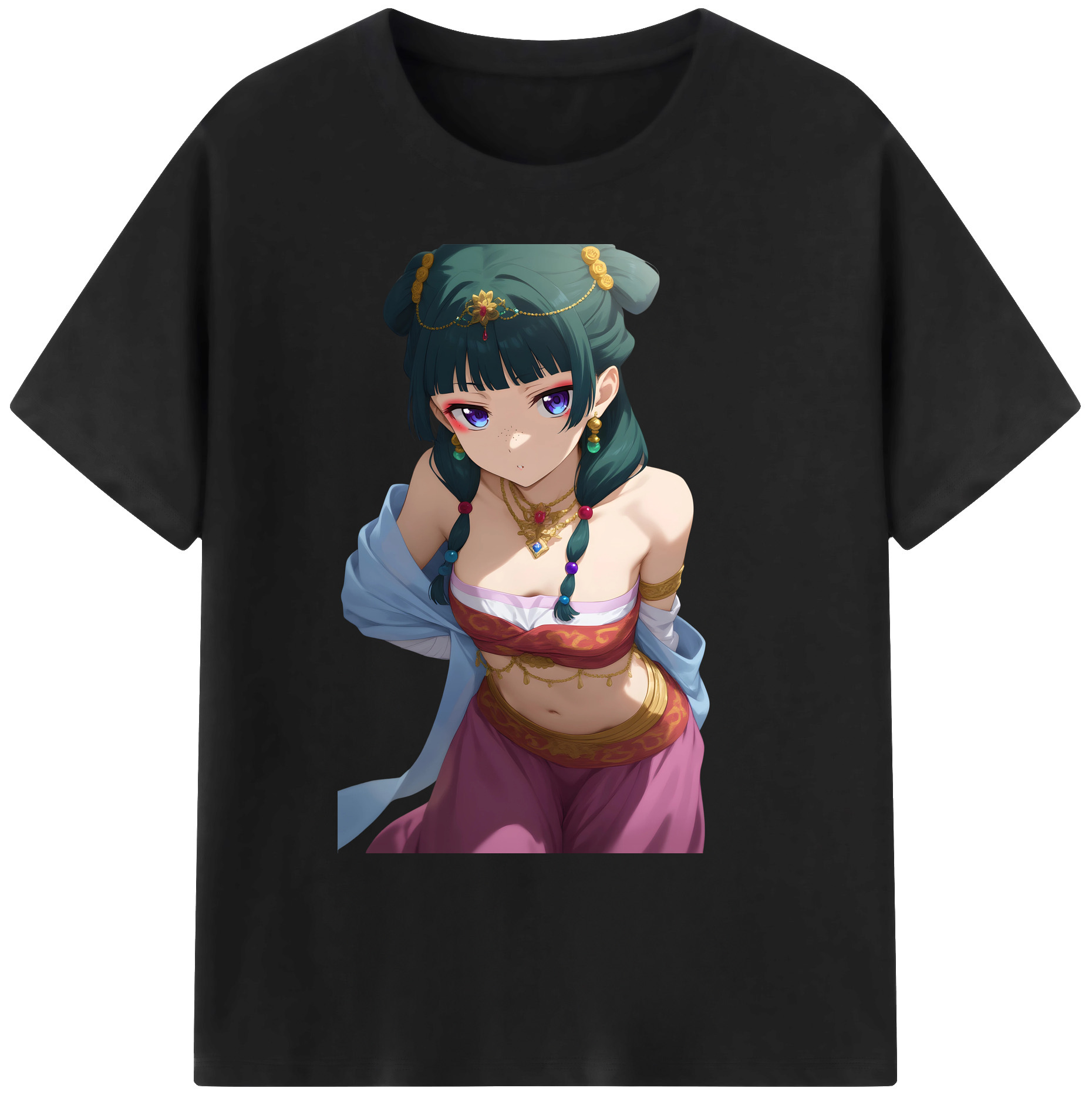 （画像用） 薬屋のひとりごと The Apothecary Diaries 綿100％ メンズ半袖Tシャツ｜肌触りやわらか＆通気性