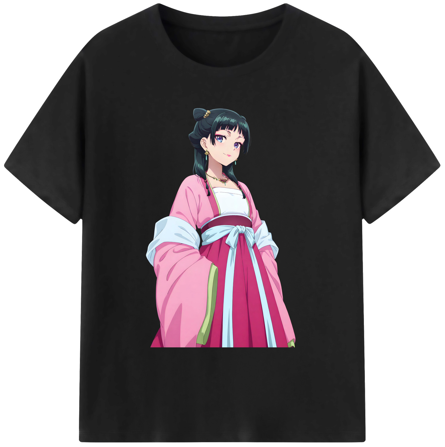 （画像用） 薬屋のひとりごと The Apothecary Diaries 綿100％ メンズ半袖Tシャツ｜肌触りやわらか＆通気性