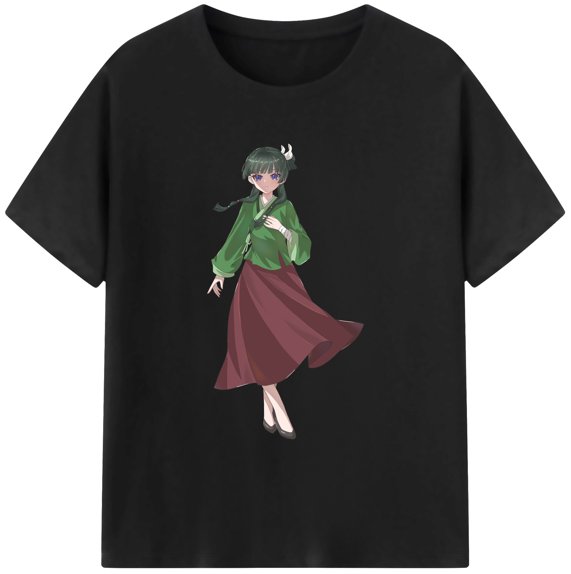 （画像用） 薬屋のひとりごと The Apothecary Diaries 綿100％ メンズ半袖Tシャツ｜肌触りやわらか＆通気性