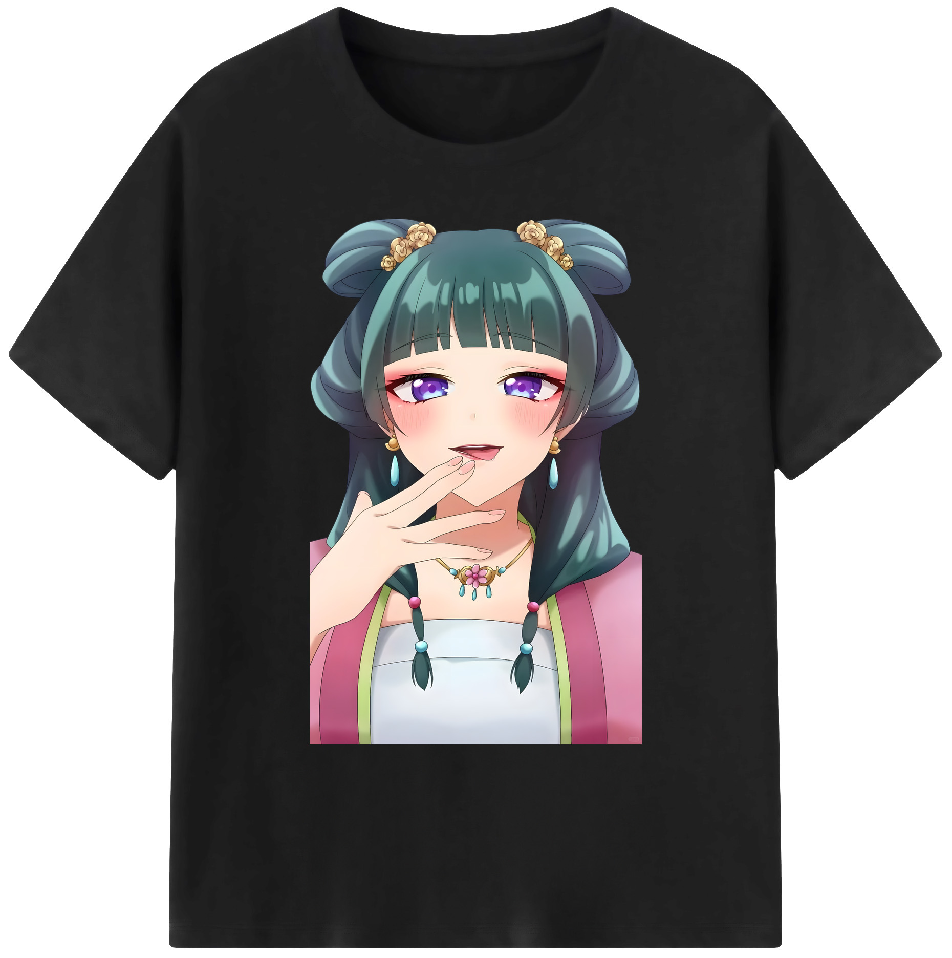 （画像用） 薬屋のひとりごと The Apothecary Diaries 綿100％ メンズ半袖Tシャツ｜肌触りやわらか＆通気性