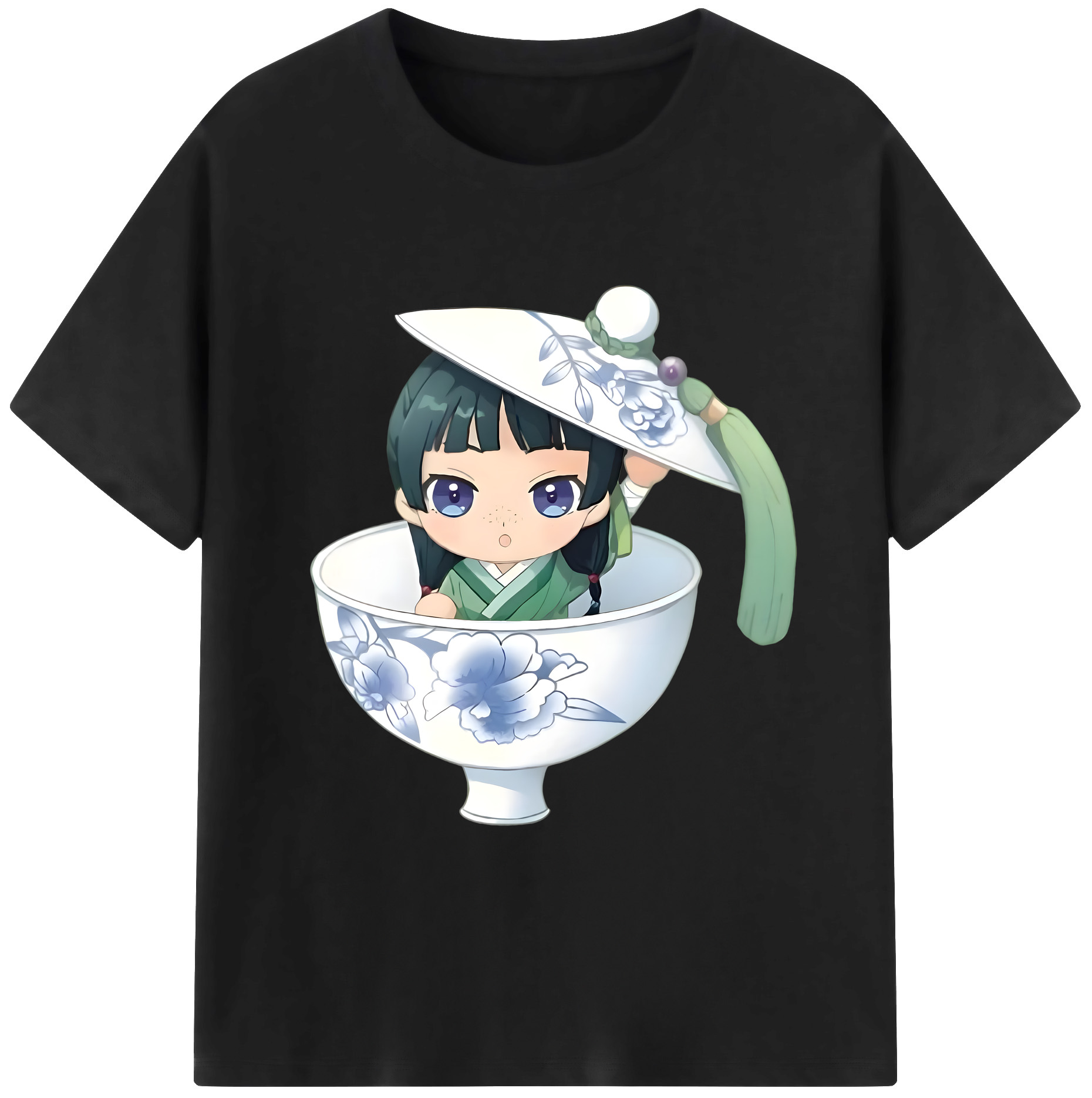 （画像用） 薬屋のひとりごと The Apothecary Diaries 綿100％ メンズ半袖Tシャツ｜肌触りやわらか＆通気性