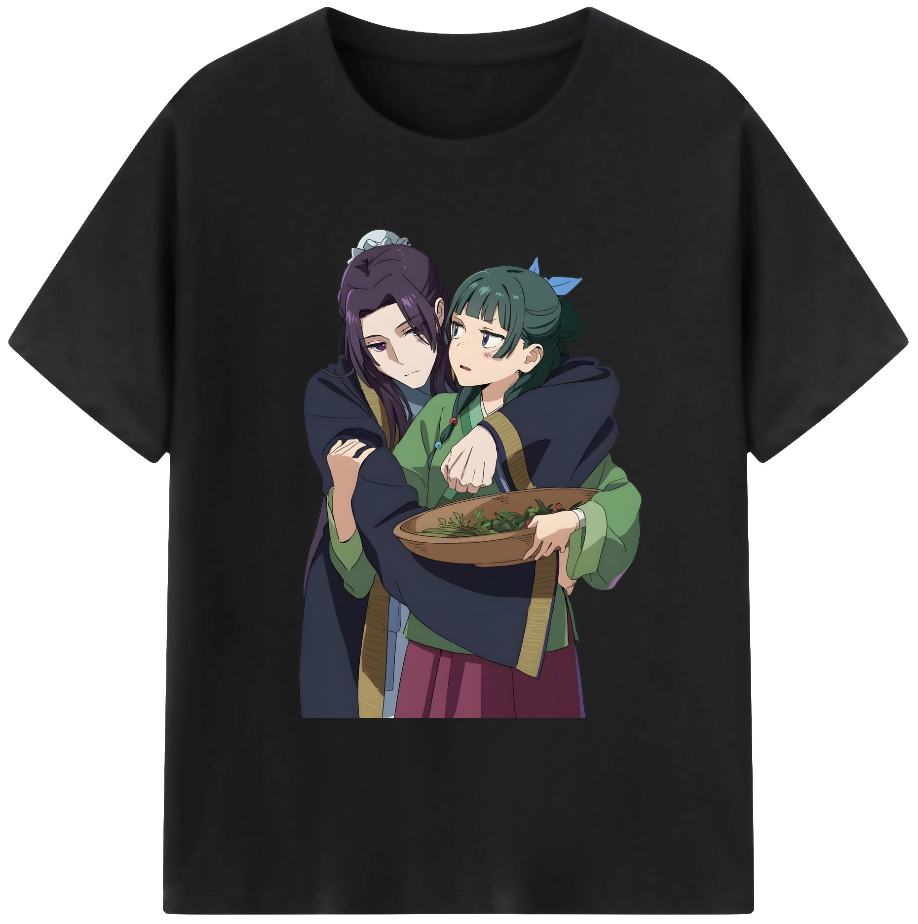 （画像用） 薬屋のひとりごと The Apothecary Diaries 綿100％ メンズ半袖Tシャツ｜肌触りやわらか＆通気性