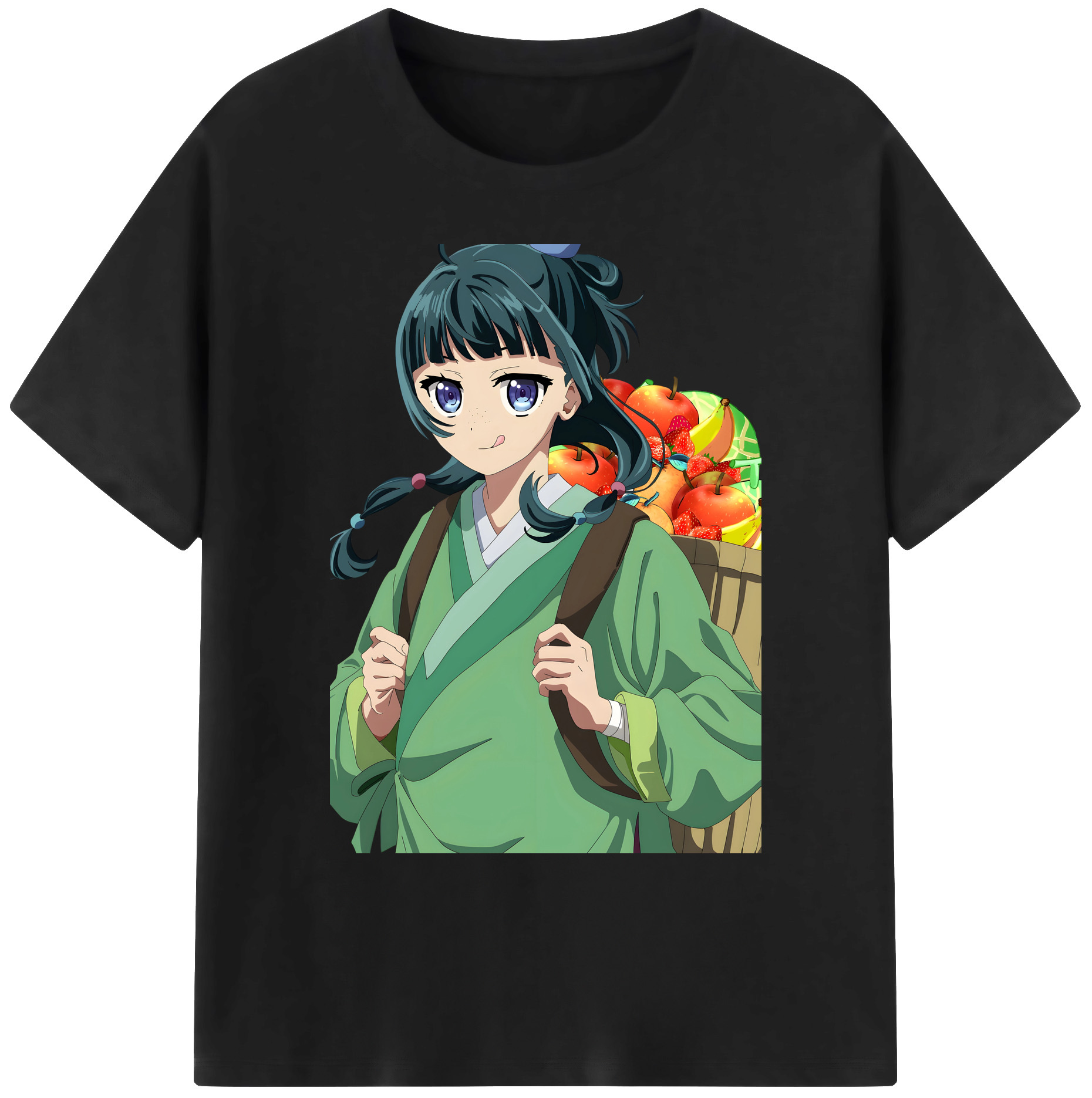 （画像用） 薬屋のひとりごと The Apothecary Diaries 綿100％ メンズ半袖Tシャツ｜肌触りやわらか＆通気性
