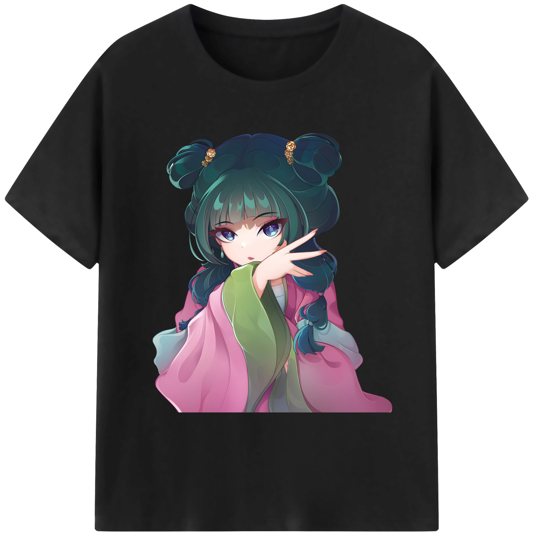（画像用） 薬屋のひとりごと The Apothecary Diaries 綿100％ メンズ半袖Tシャツ｜肌触りやわらか＆通気性