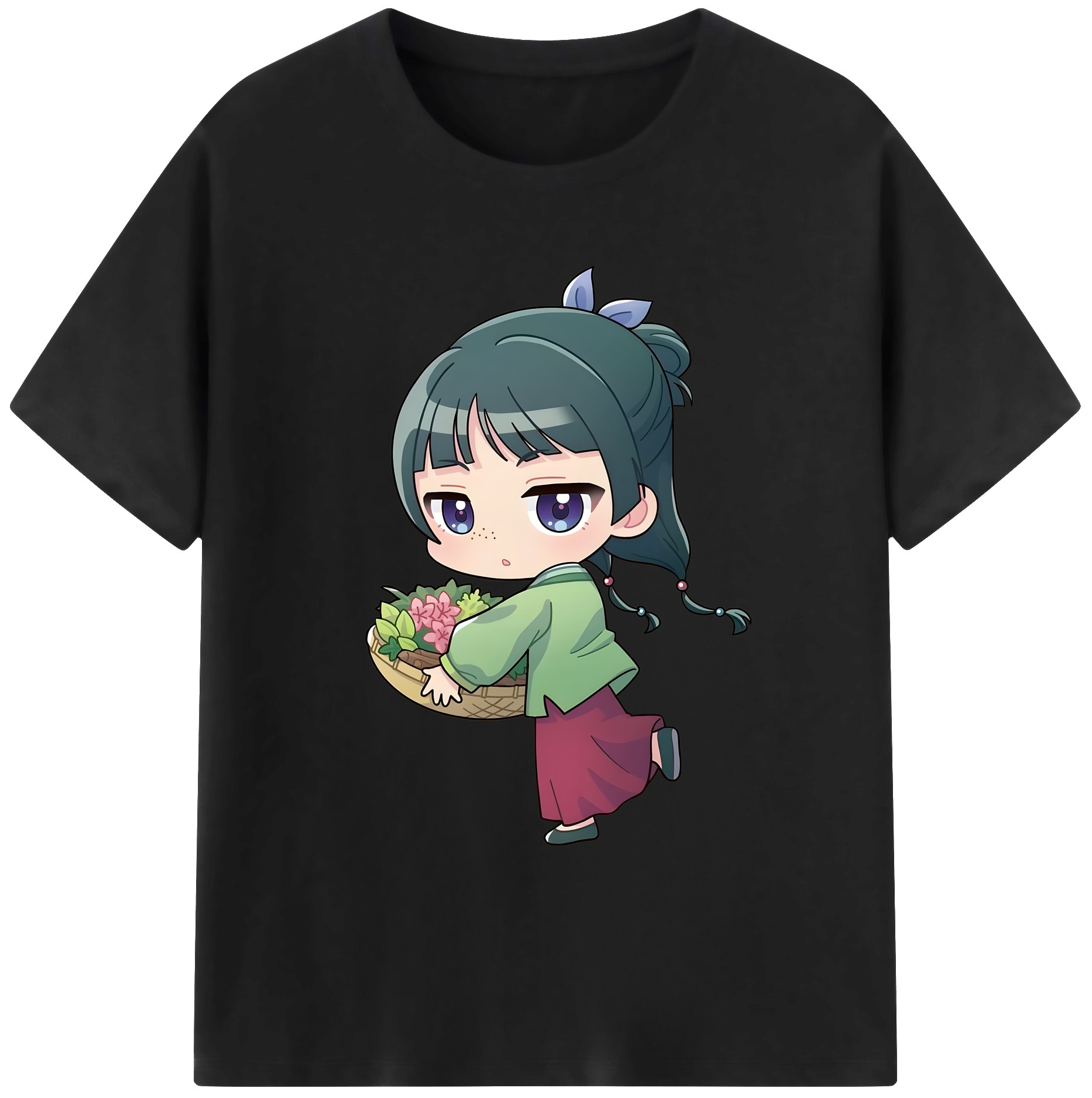 （画像用） 薬屋のひとりごと The Apothecary Diaries 綿100％ メンズ半袖Tシャツ｜肌触りやわらか＆通気性