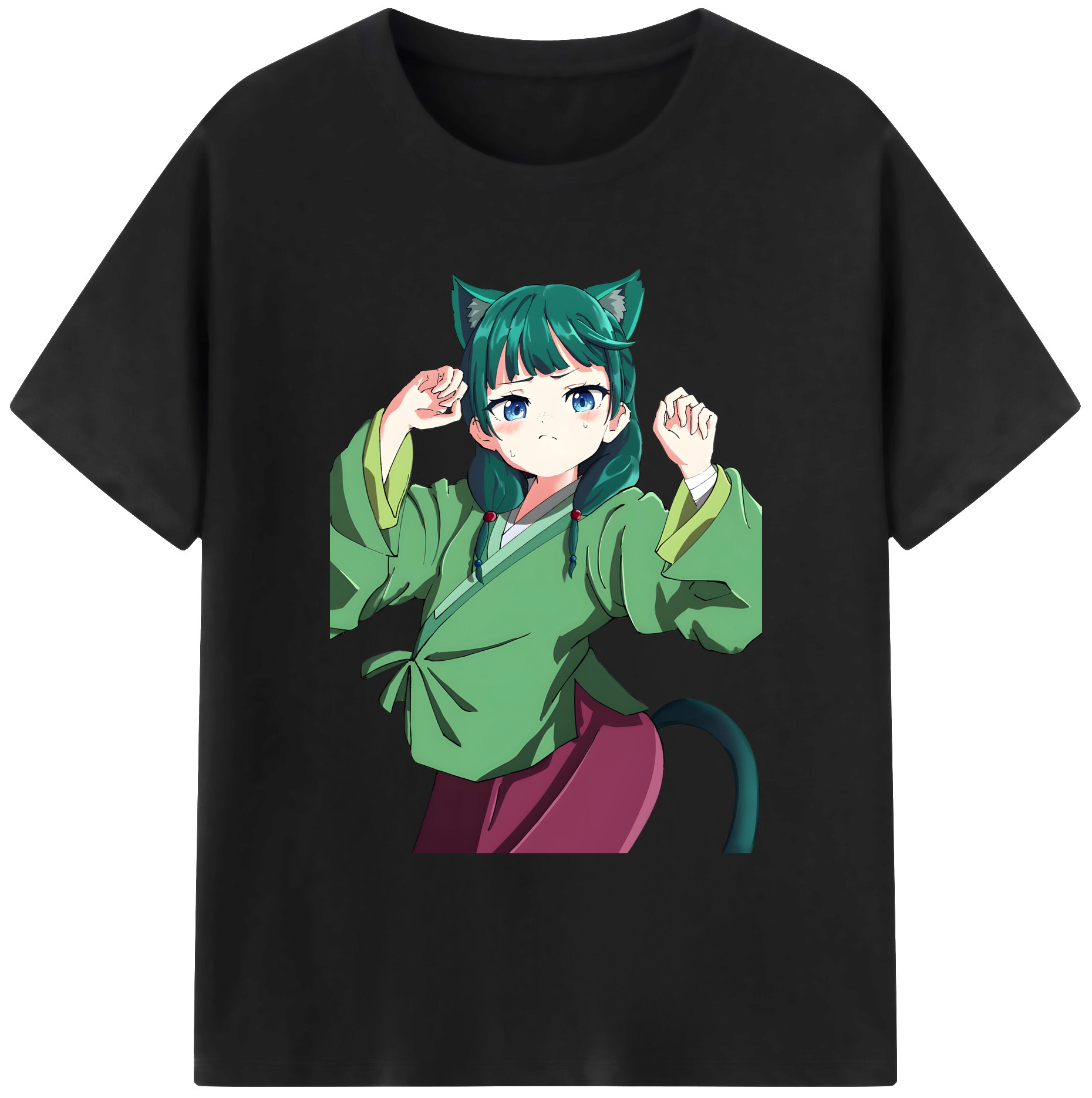 （画像用） 薬屋のひとりごと The Apothecary Diaries 綿100％ メンズ半袖Tシャツ｜肌触りやわらか＆通気性