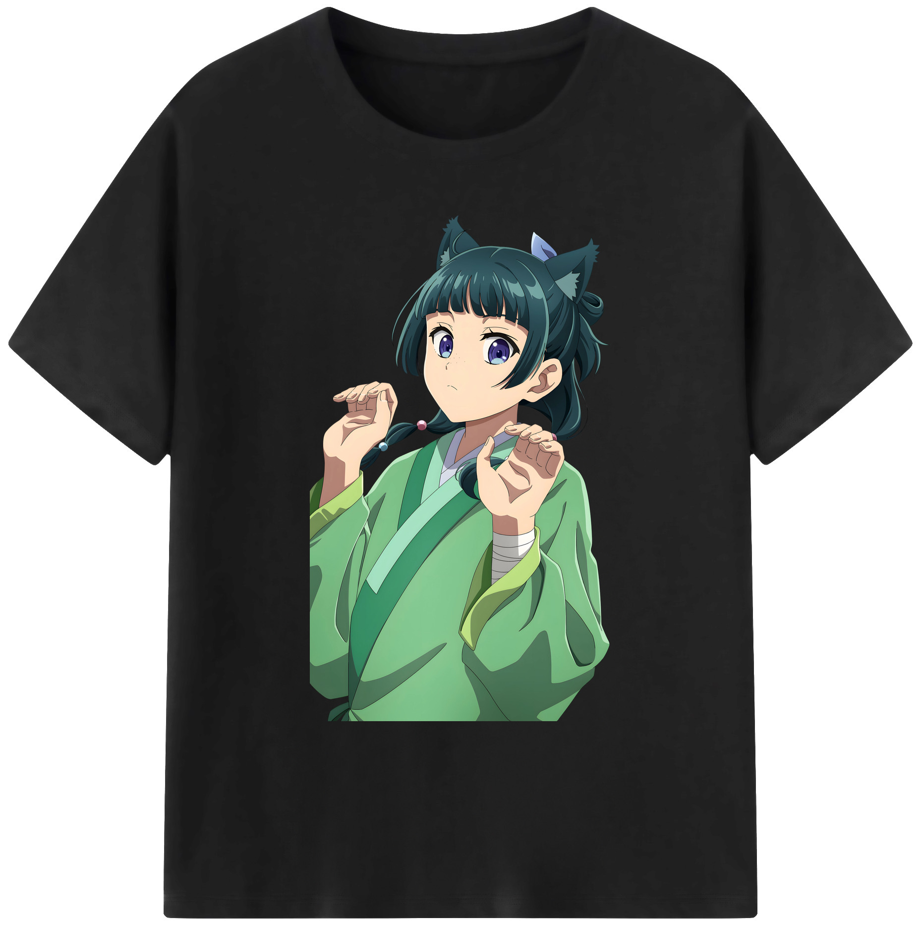 （画像用） 薬屋のひとりごと The Apothecary Diaries 綿100％ メンズ半袖Tシャツ｜肌触りやわらか＆通気性