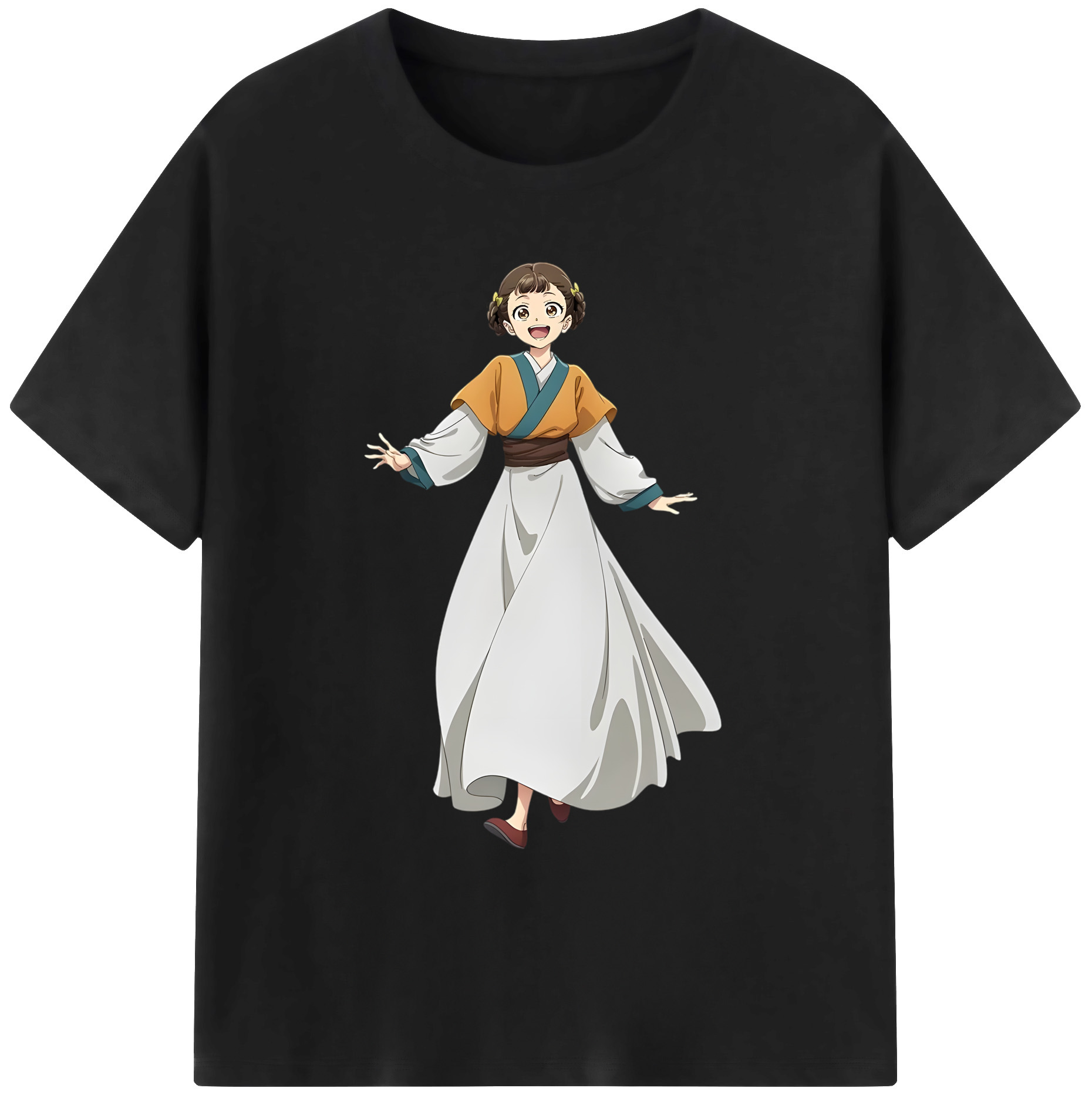 （画像用） 薬屋のひとりごと The Apothecary Diaries 綿100％ メンズ半袖Tシャツ｜肌触りやわらか＆通気性