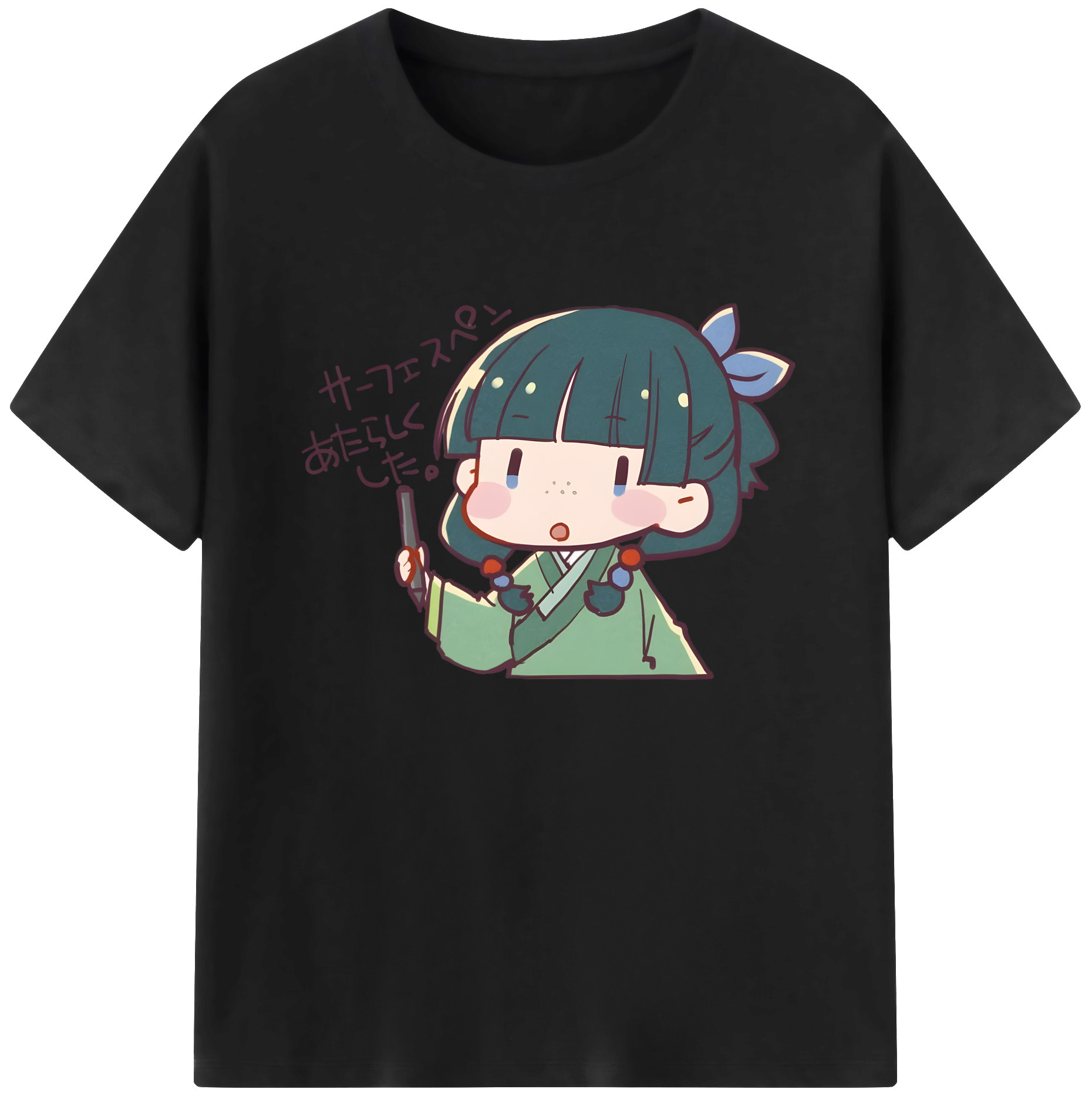 （画像用） 薬屋のひとりごと The Apothecary Diaries 綿100％ メンズ半袖Tシャツ｜肌触りやわらか＆通気性
