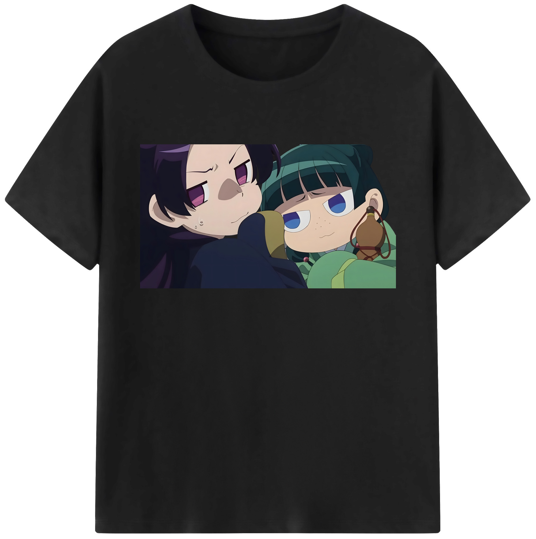 （画像用） 薬屋のひとりごと The Apothecary Diaries 綿100％ メンズ半袖Tシャツ｜肌触りやわらか＆通気性