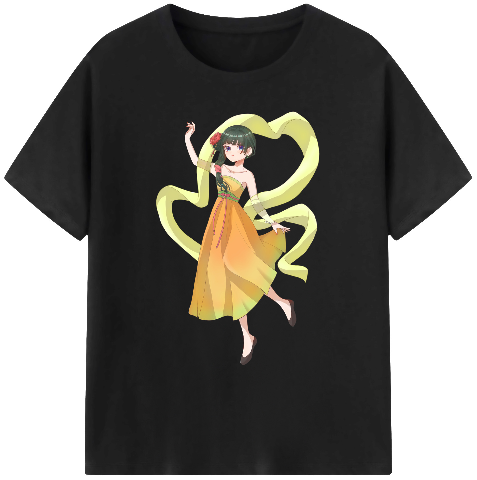 （画像用） 薬屋のひとりごと The Apothecary Diaries 綿100％ メンズ半袖Tシャツ｜肌触りやわらか＆通気性