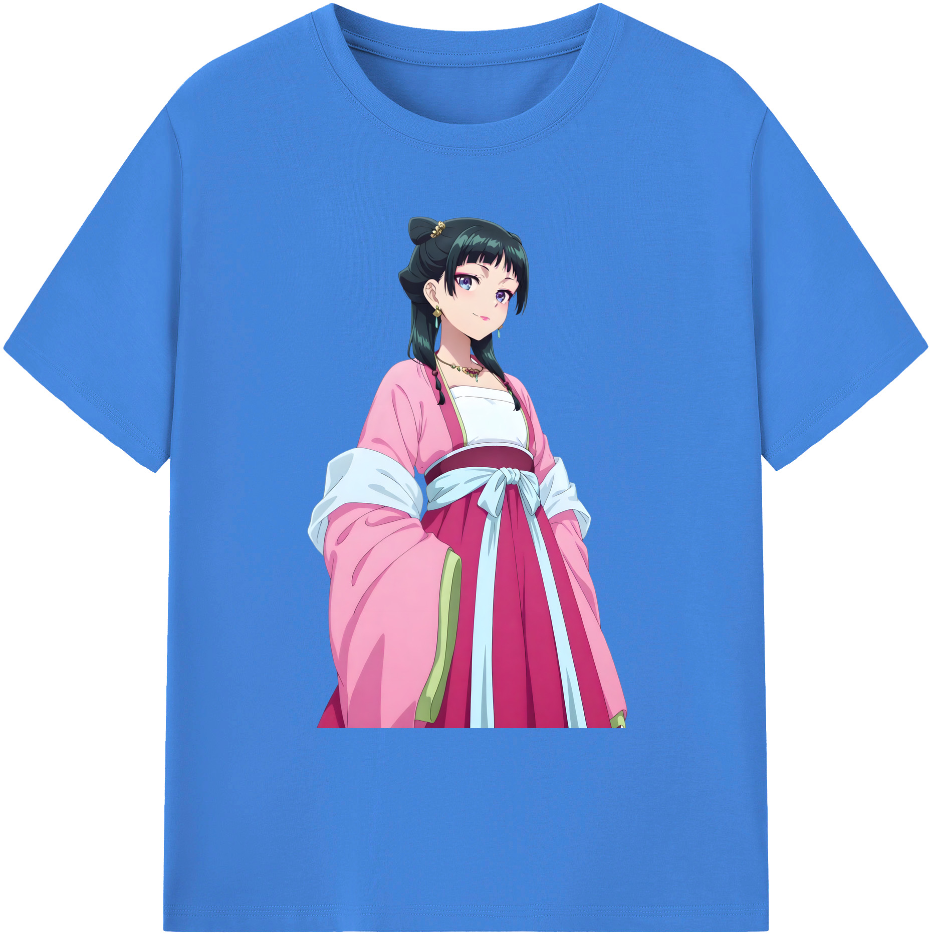 （画像用） 薬屋のひとりごと The Apothecary Diaries 綿100％ メンズ半袖Tシャツ｜肌触りやわらか＆通気性