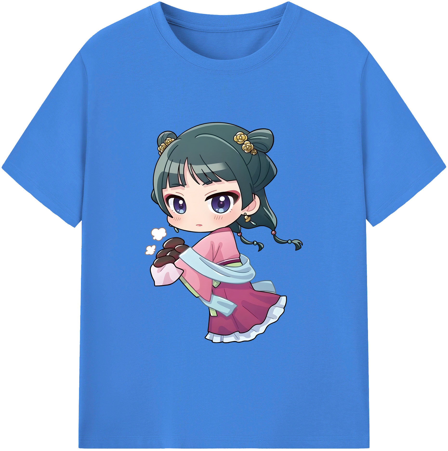 （画像用） 薬屋のひとりごと The Apothecary Diaries 綿100％ メンズ半袖Tシャツ｜肌触りやわらか＆通気性