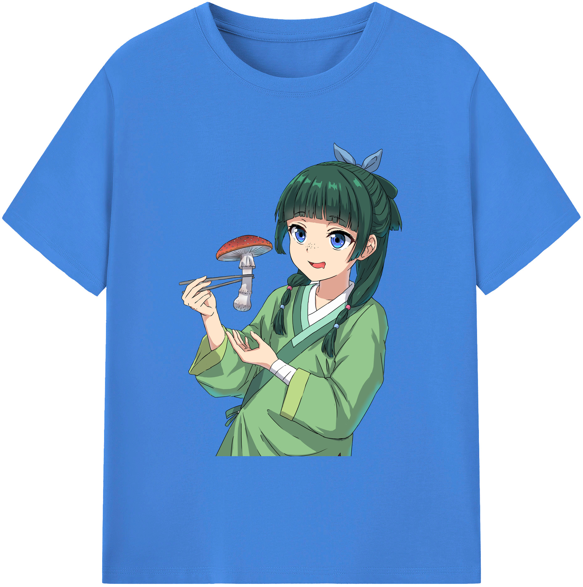 （画像用） 薬屋のひとりごと The Apothecary Diaries 綿100％ メンズ半袖Tシャツ｜肌触りやわらか＆通気性