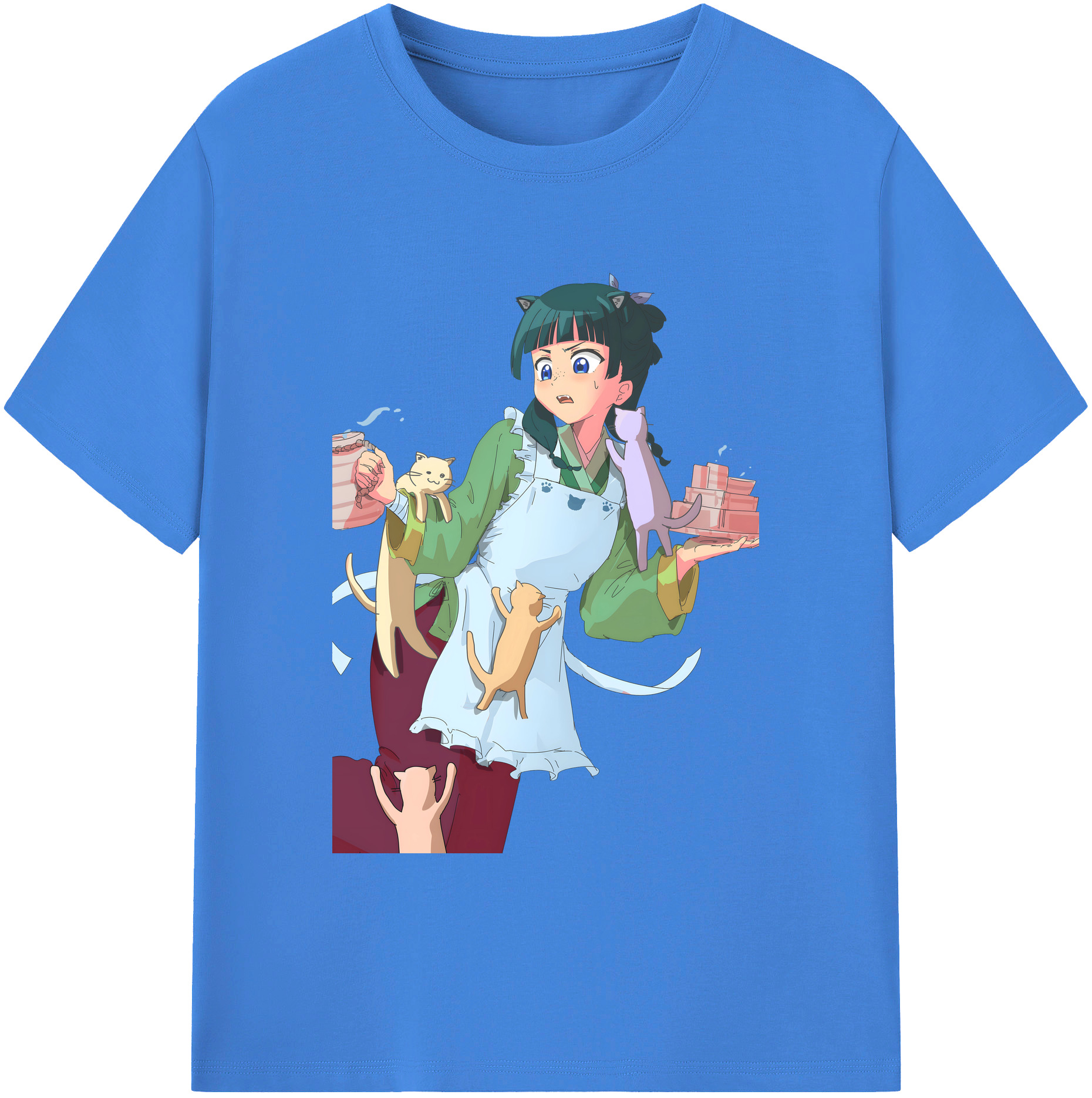 （画像用） 薬屋のひとりごと The Apothecary Diaries 綿100％ メンズ半袖Tシャツ｜肌触りやわらか＆通気性
